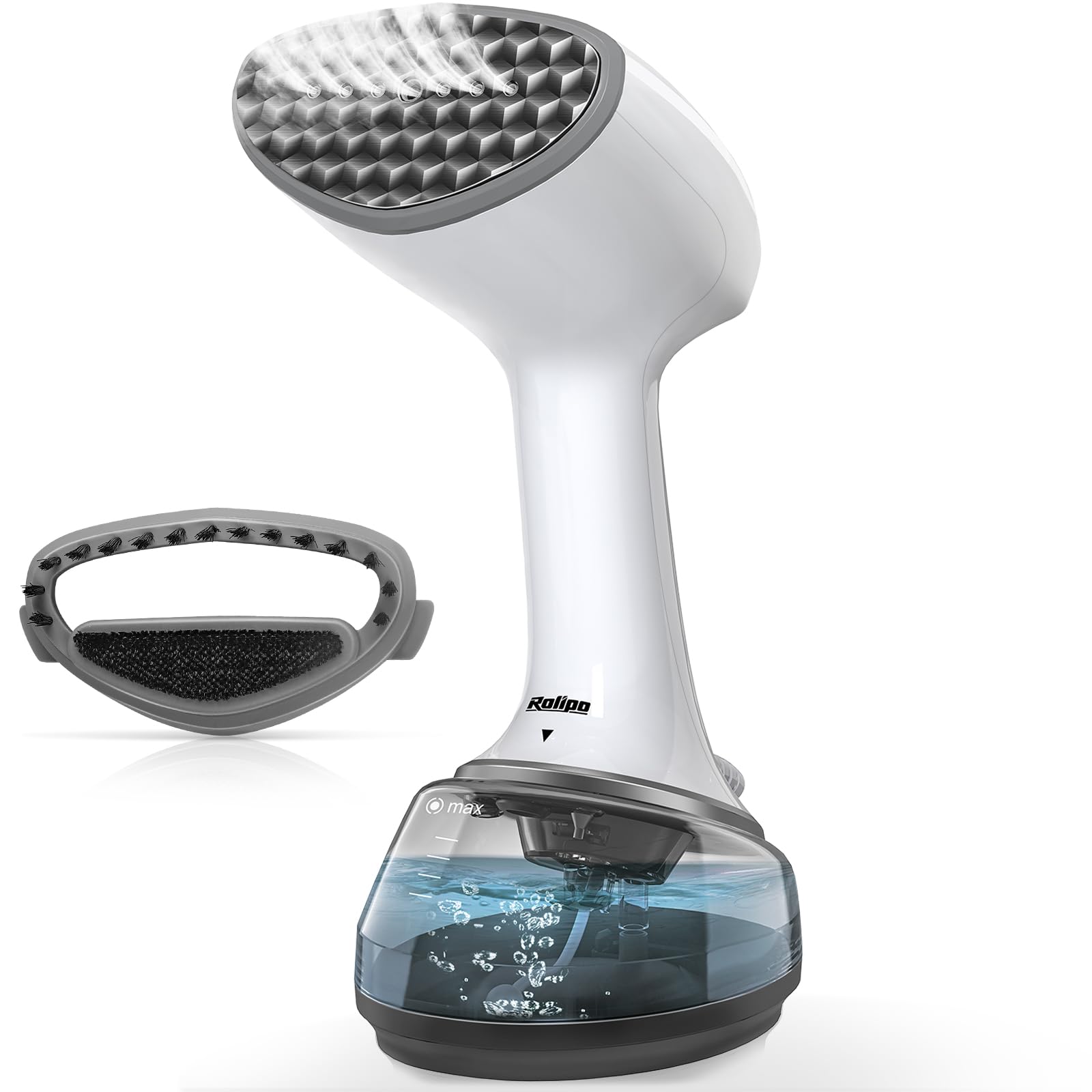 Rolipo Steamer For Clothes 1200W, Clothes Steamer For Home, Office, Travel, Compact And Portable Travel Garment Steamer, Upgrade