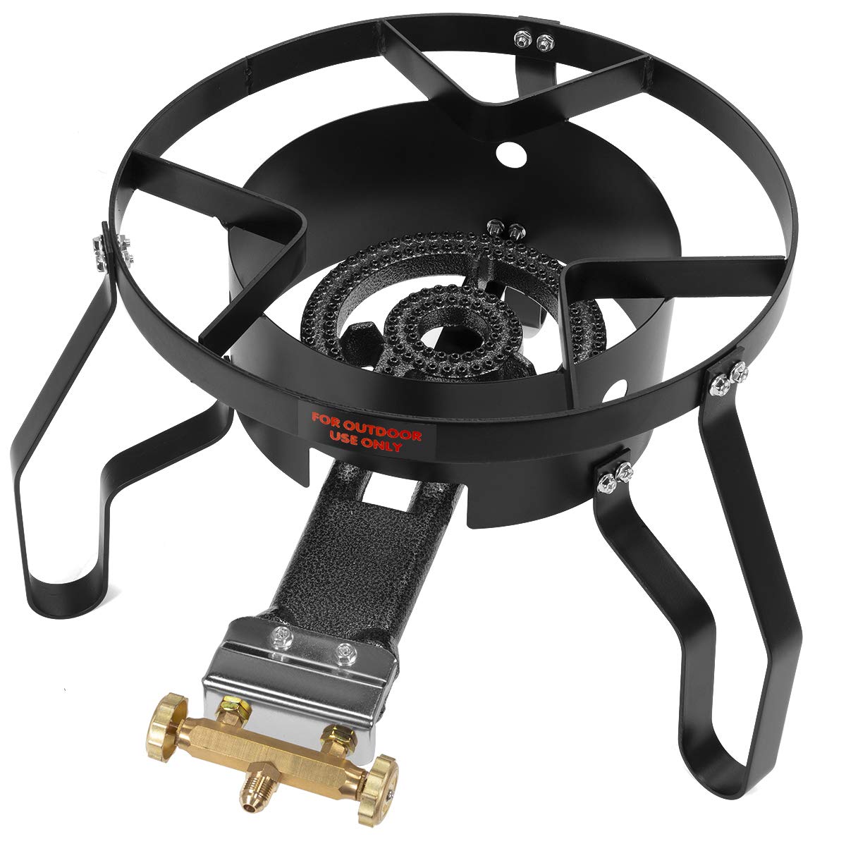 Barton 52Qt Turkey Deep Fryer W/High Pressure Burner All Purpose Aluminum 80,000 Btu Outdoor Boiler Roaster Clam Bake Crawfish P