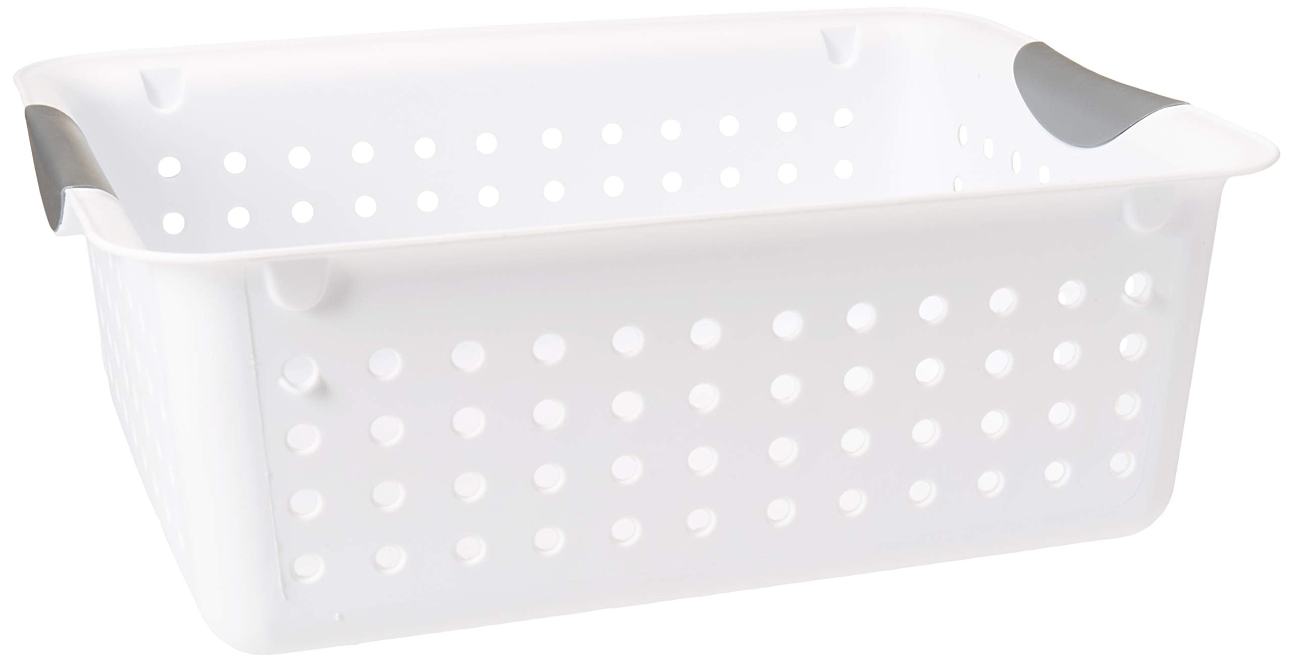 Basket 13.8X10.8X5''White