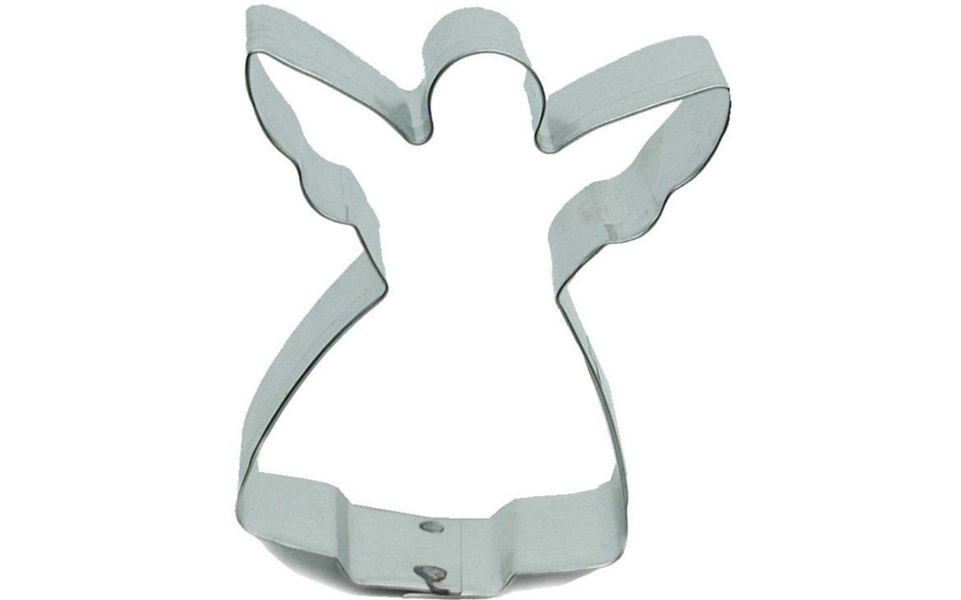 Fox Run Angel Cookie Cutter, 3-Inch, Stainless Steel
