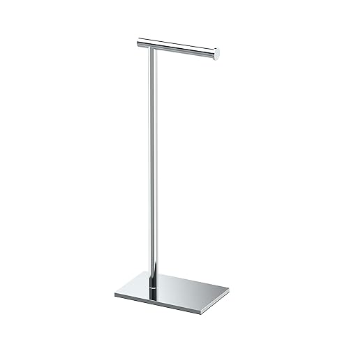 Modern Square Base Tissue Holder Stand, 2125, In Chrome