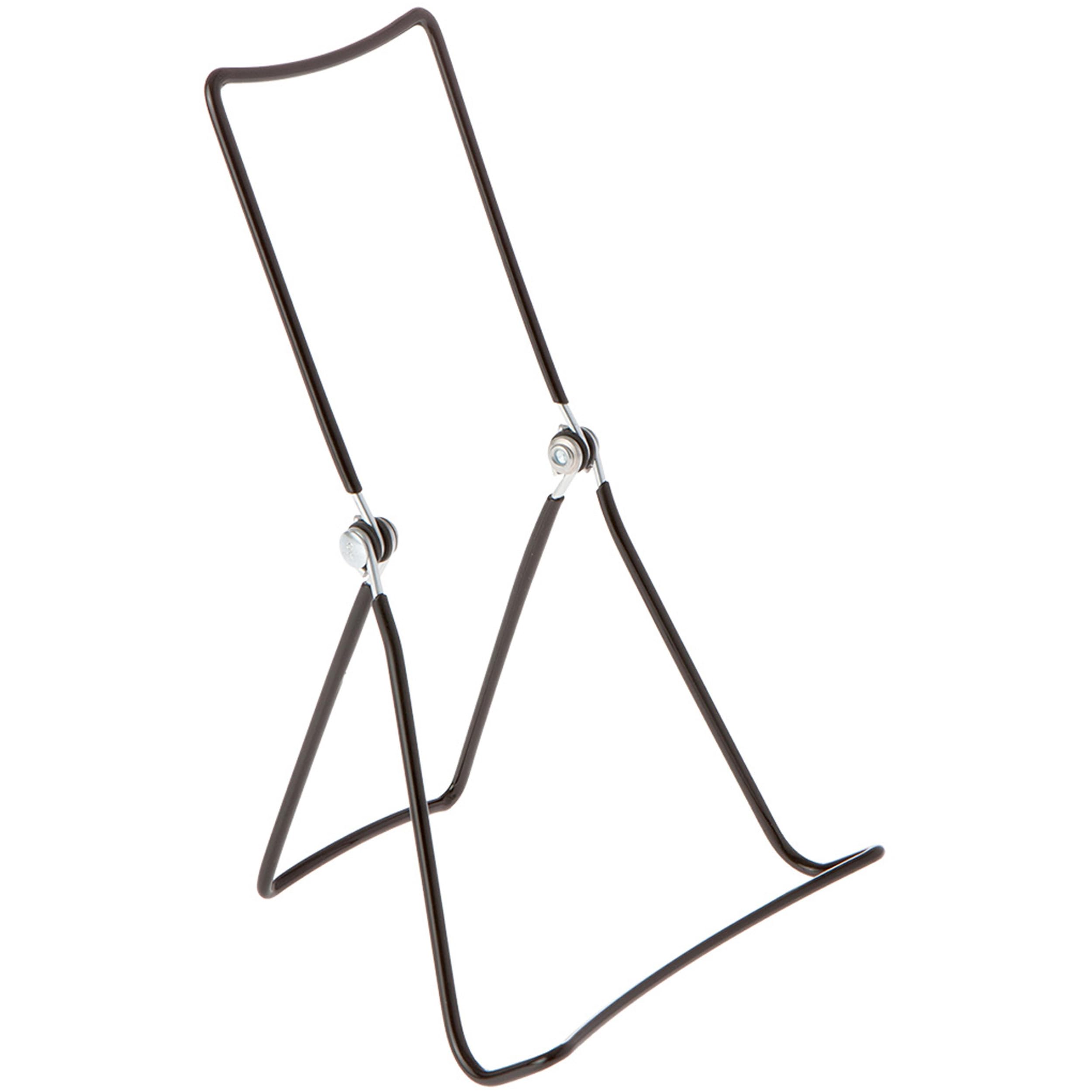 Gibson Holders DCW Adjustable Black Wire Display Easel, 5.5 W x 8.75 H, Pack of 3