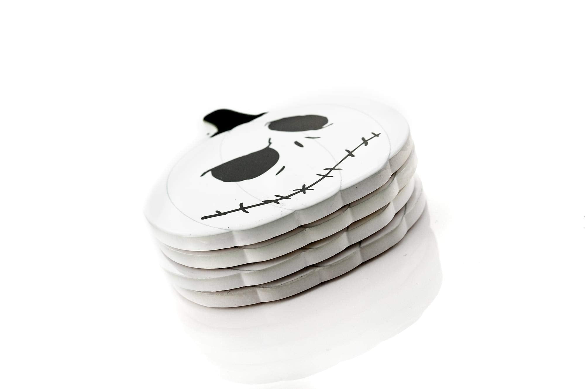 The Nightmare Before Christmas Jack Skellington The Pumpkin King Drink Coaster Set | Official Nightmare Before Christmas Collect