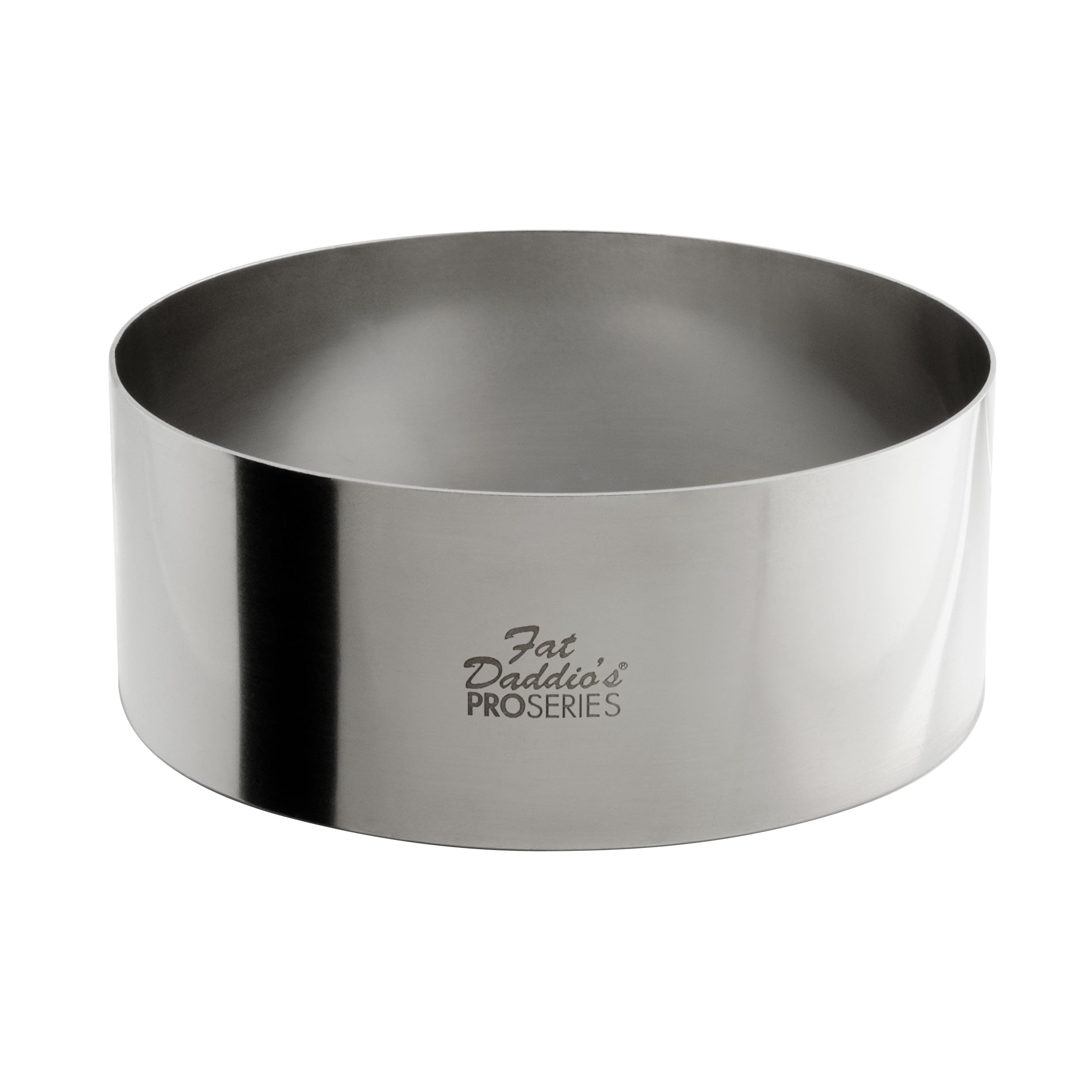 Fat Daddios Stainless Steel Round Cake & Pastry Ring, 5 x 2 Inch