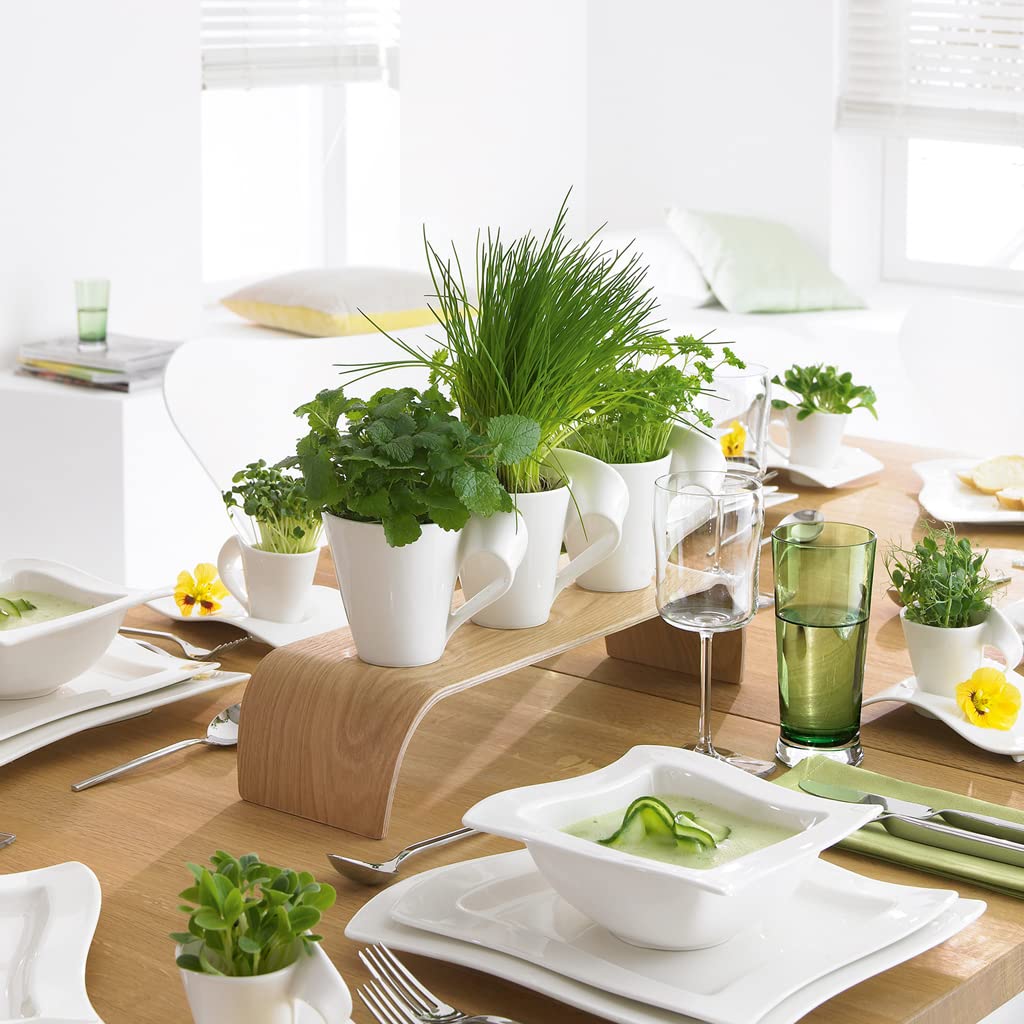 Villeroy & Boch New Wave Caf   Tea Cup, 1 Count (Pack Of 1), White