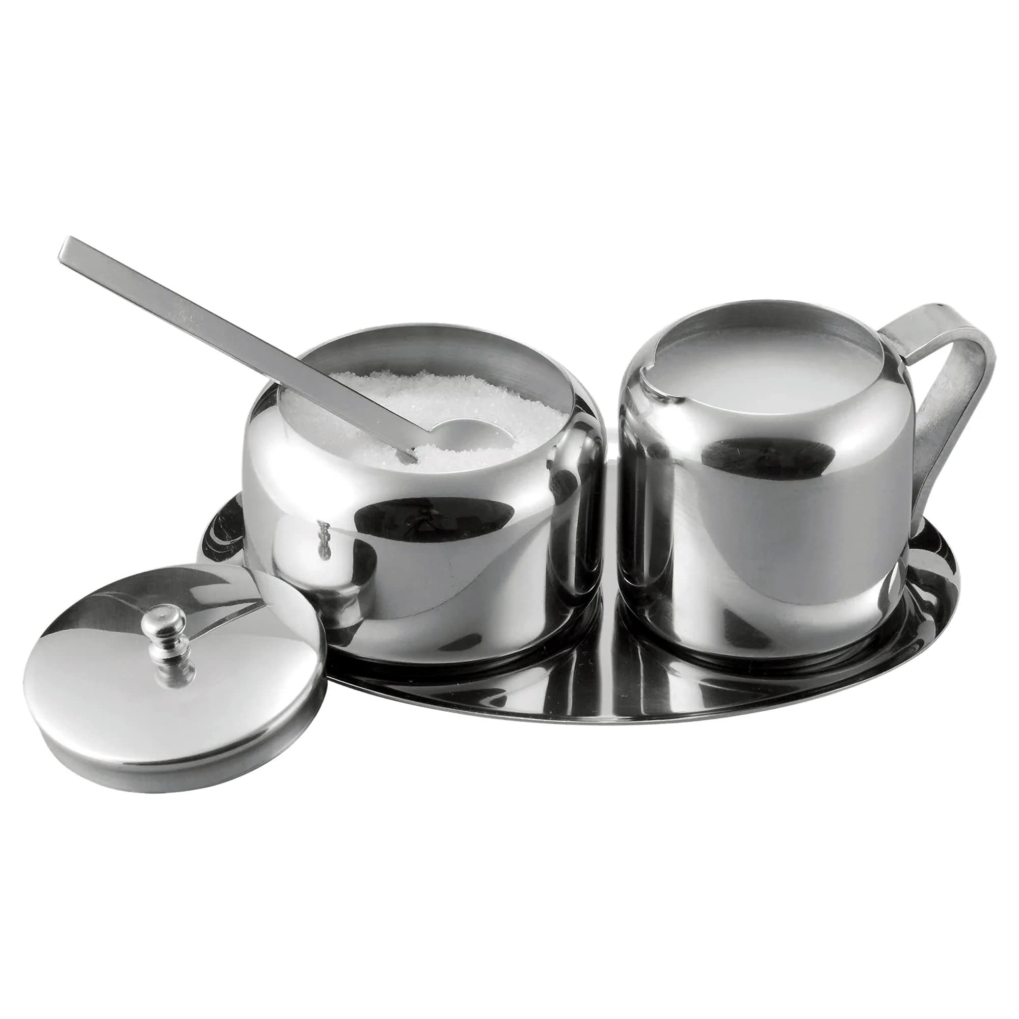 Cuisinox Stainless Steel Cream And Sugar, 5-Piece Set