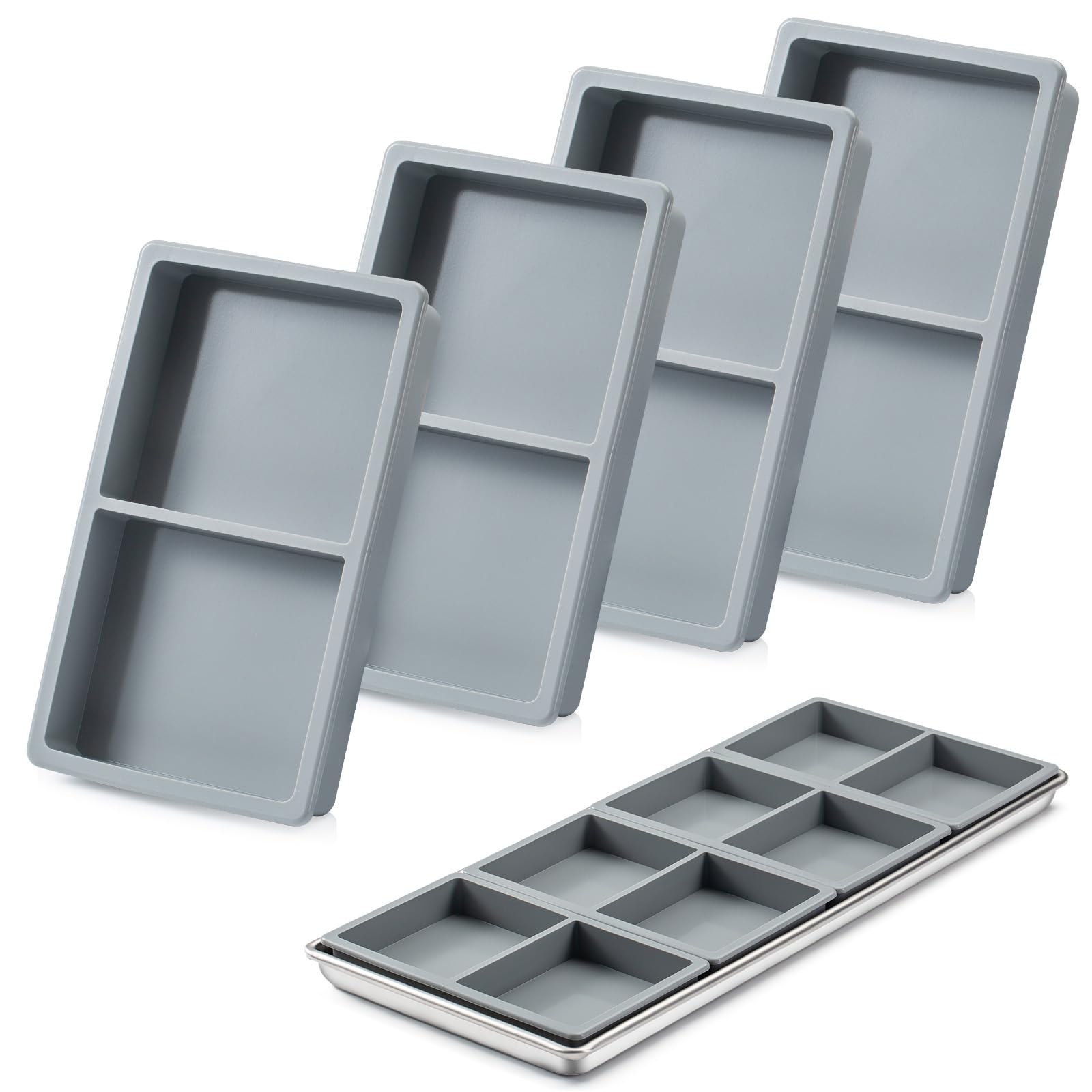 Silicone Tray Dividers for Harvest Right Freeze Dryer Medium Trays, Silicone Food Molds for Harvest right freeze dryer accessori