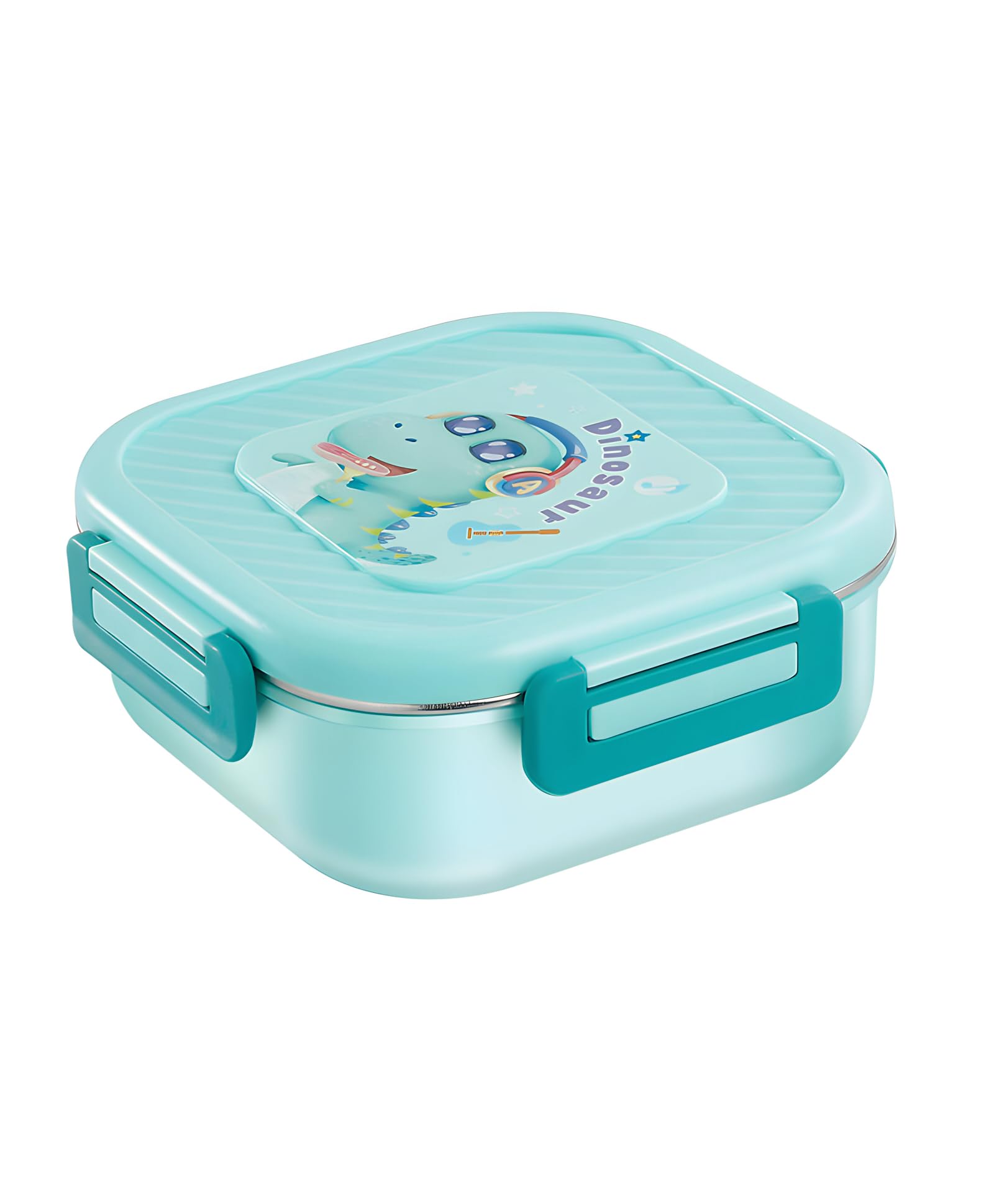 Jollyora Large Stainless Steel Bento Lunch Box  1300Ml 304 Ss Tiffin Food Storage Container With Pp Lid, Portable Reusable Meal