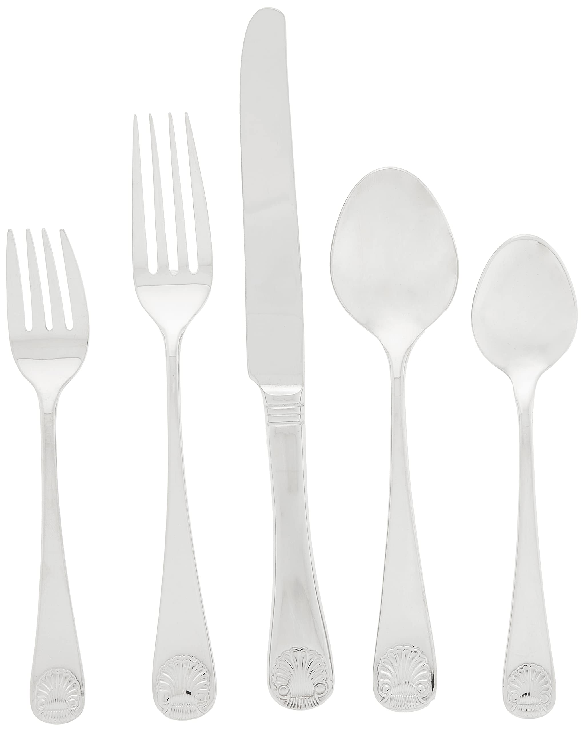 Ginkgo International 20-Piece Stainless Steel Flateware Place Setting , Service For 4