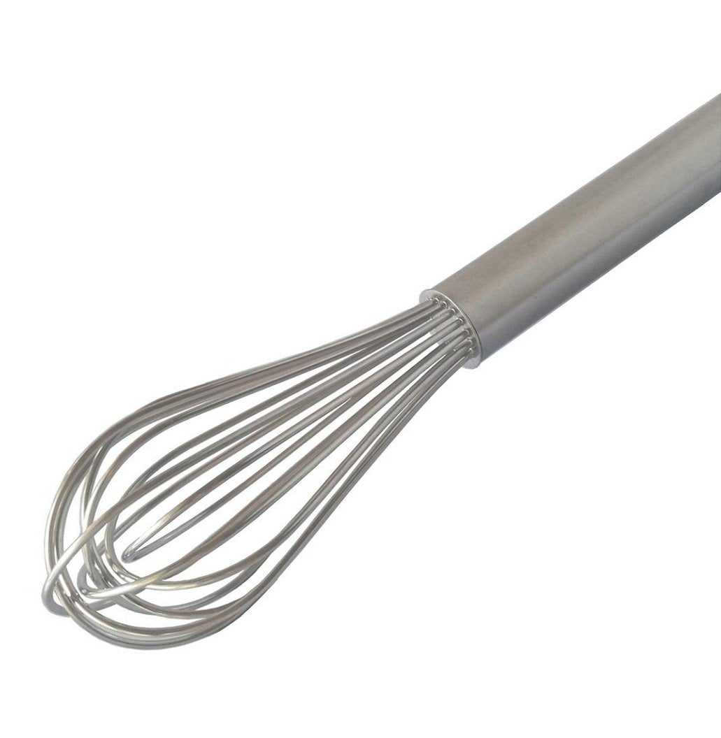 D Drneeko Stainless Steel Wire Balloon Whisk- 8 Sturdy Wires, 10-Inch Food Mixer Beater Heavy Duty Hanging Hook