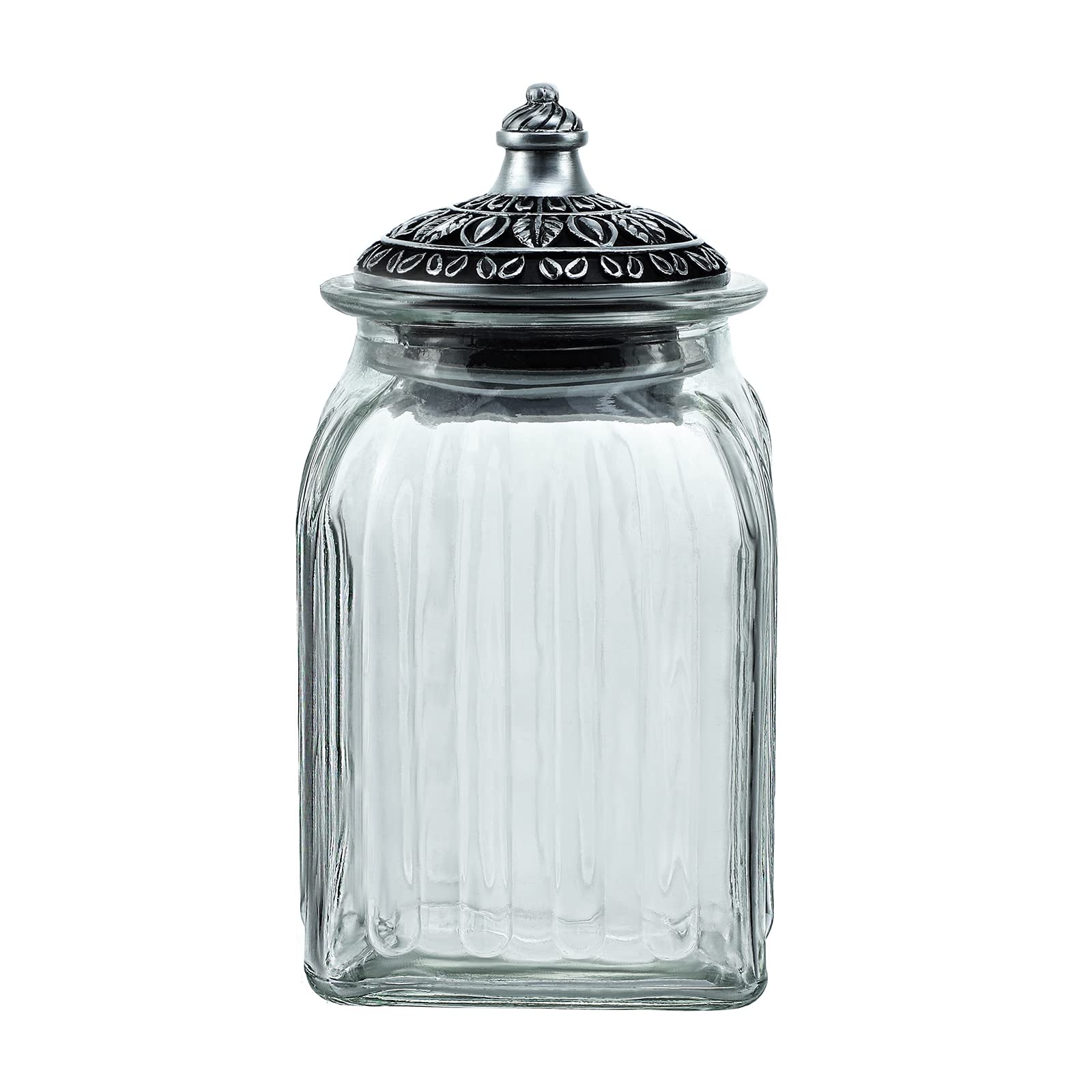 Socosy Vintage Transparent Glass Candy Jar With Lid Food Jar Nut Jar Jewelry Box Wedding Candy Buffet Jars Kitchen Storage Conta