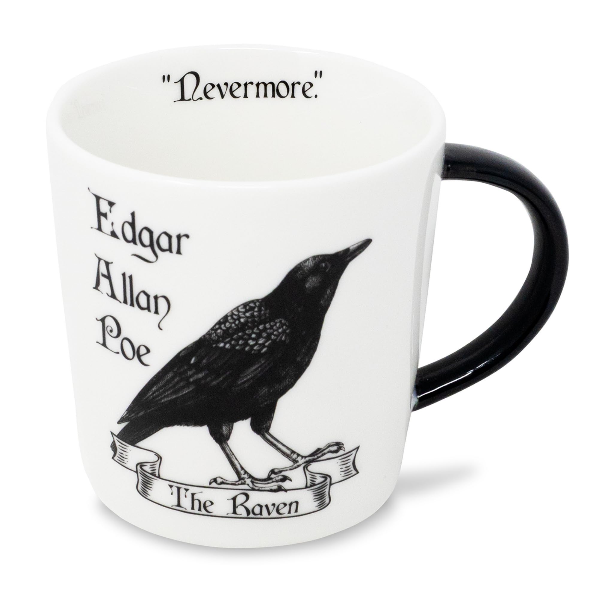Steel Mill & Co. 14 oz Ceramic Coffee Mug, The Raven