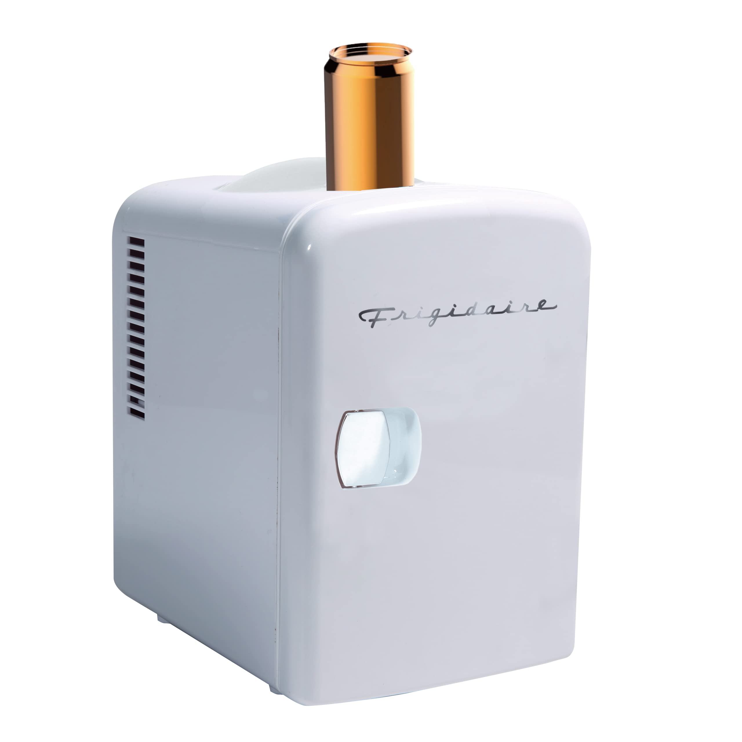 Frigidaire Mini Portable Compact Personal Fridge Cooler, 4 Liter Capacity Chills Six 12 Oz Cans, 100% Freon-Free & Eco Friendly,