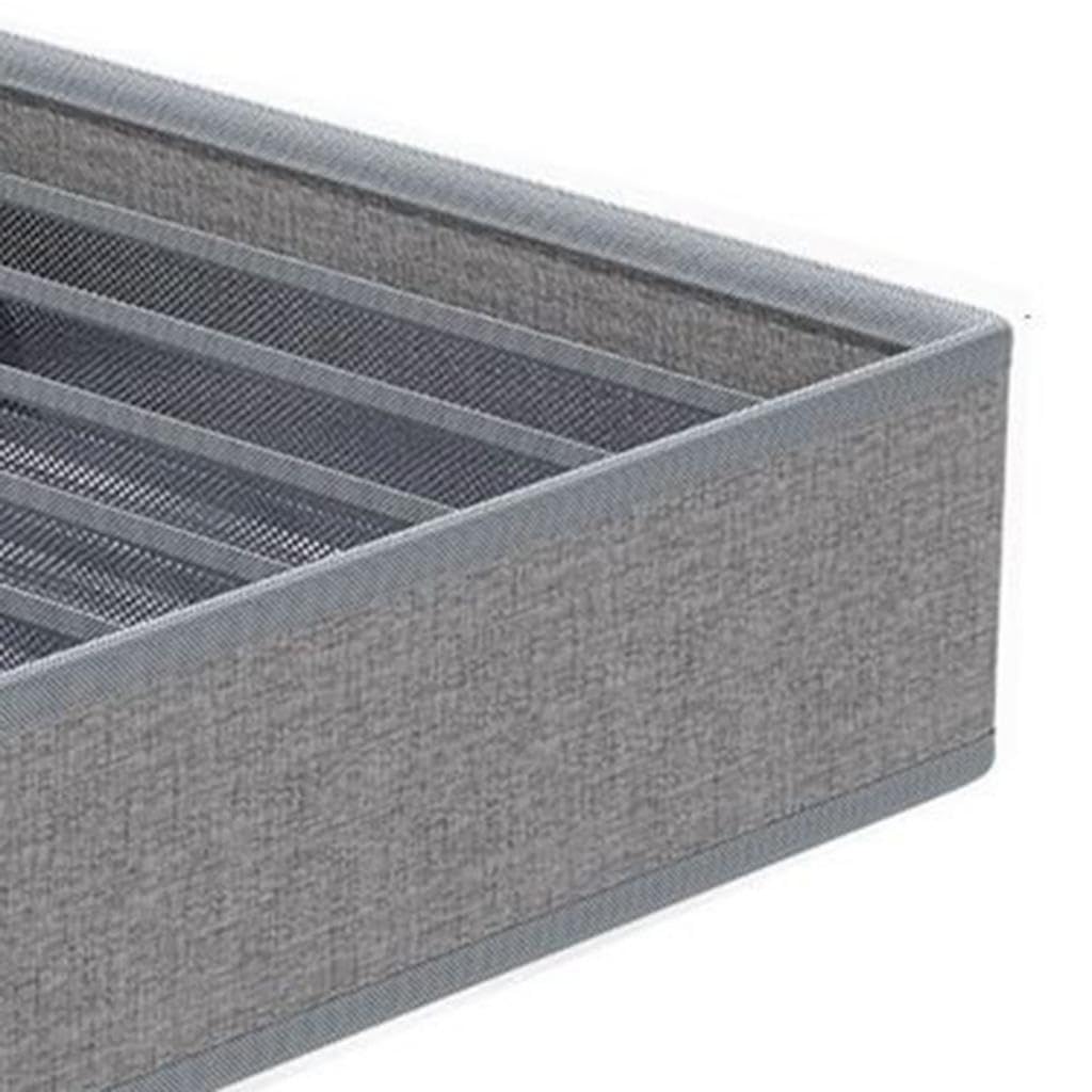 Enakshi Underwear Socks Storage Box Cabinet Closet Organizer For Panties Belts Socks Light Gray 7 Grid|Home & Garden | Household