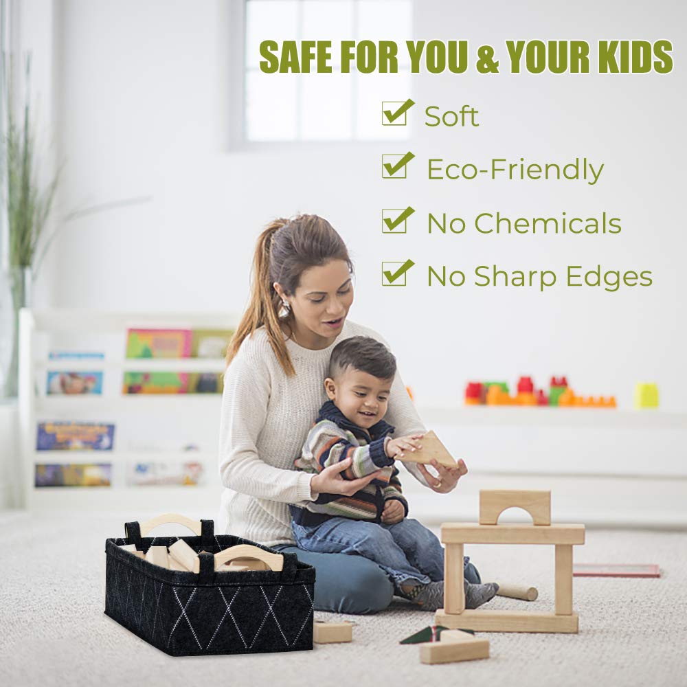Small Baskets Collapsible Storage Bin Fabric Organizer for Shelves Underwear Socks Bra Towel Toiletry Baby Products Empty Gift Basket