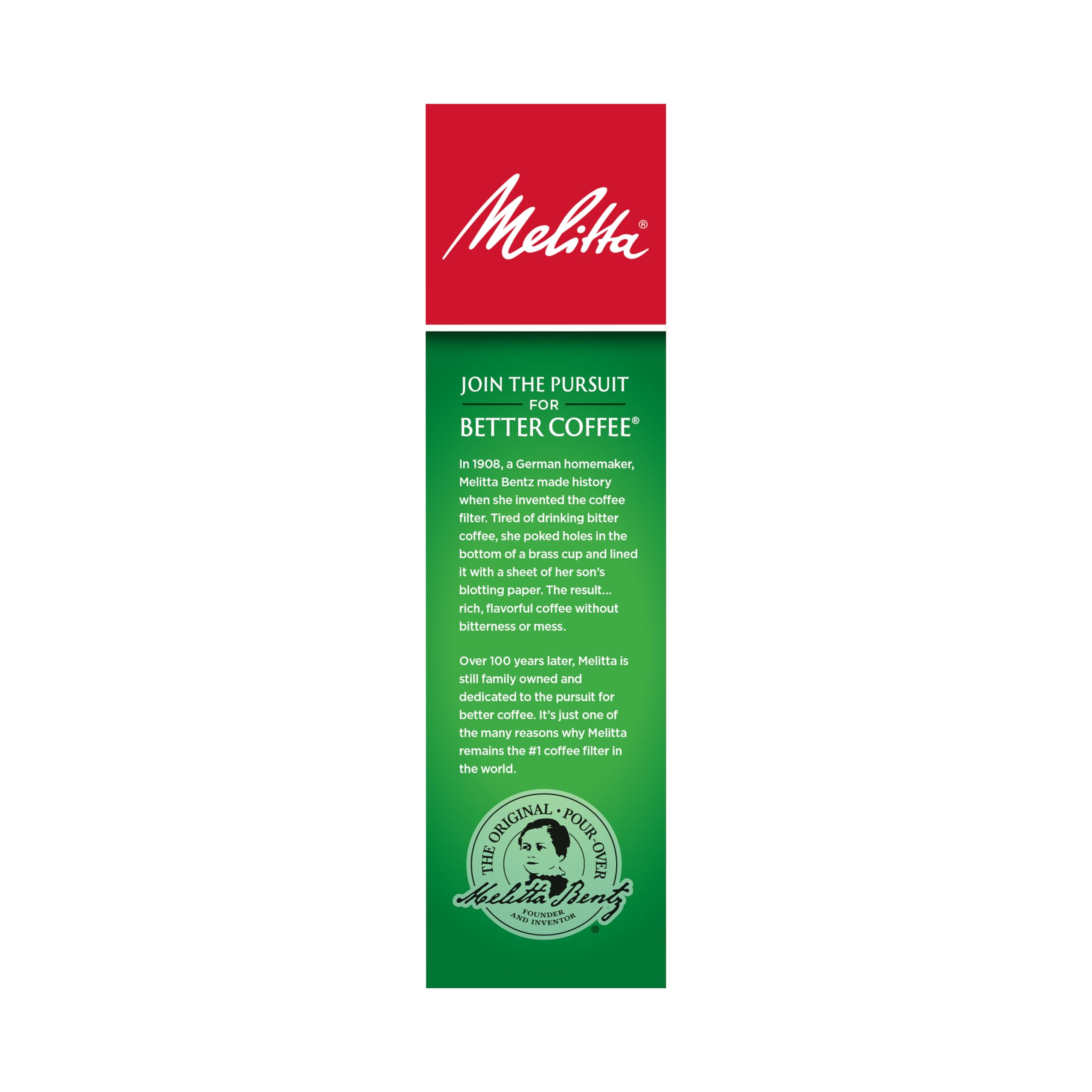 Melitta #4 Cone Coffee Filters, White, 100 Count (Pack Of 6) 600 Total Filters Count - Packaging May Vary