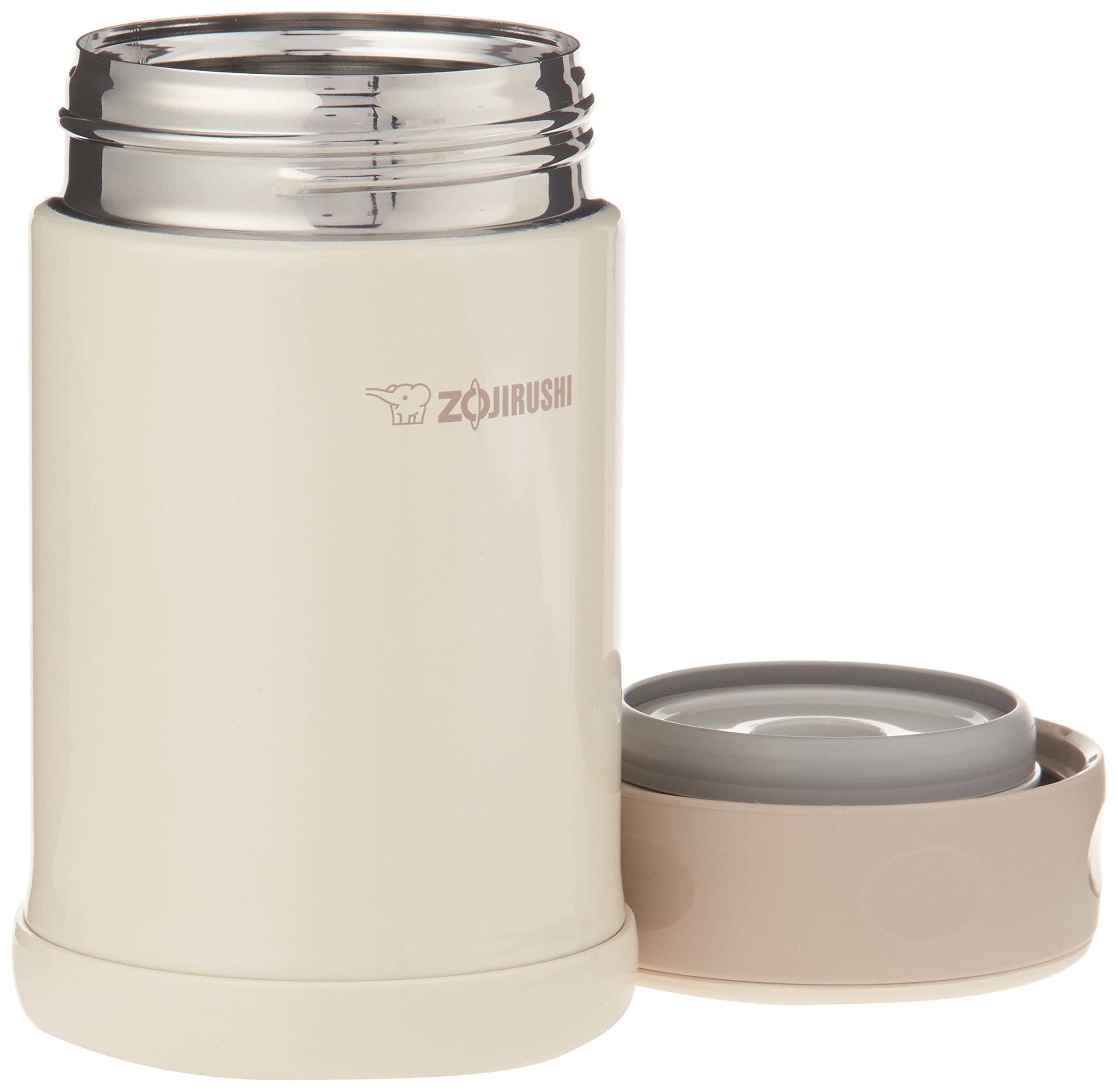 Zojirushi Stainless Steel Food Jar, 16.9-Ounce, Cream