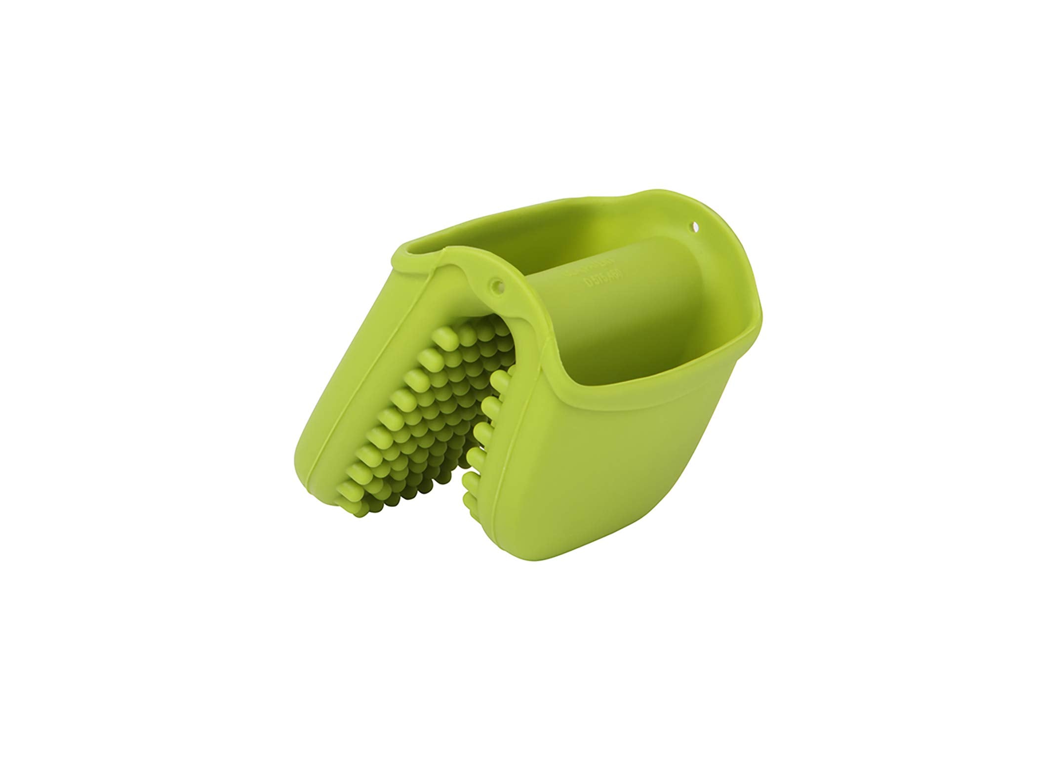 Dexas Mini Silicone Oven Mitt With Raised Nibs, Green
