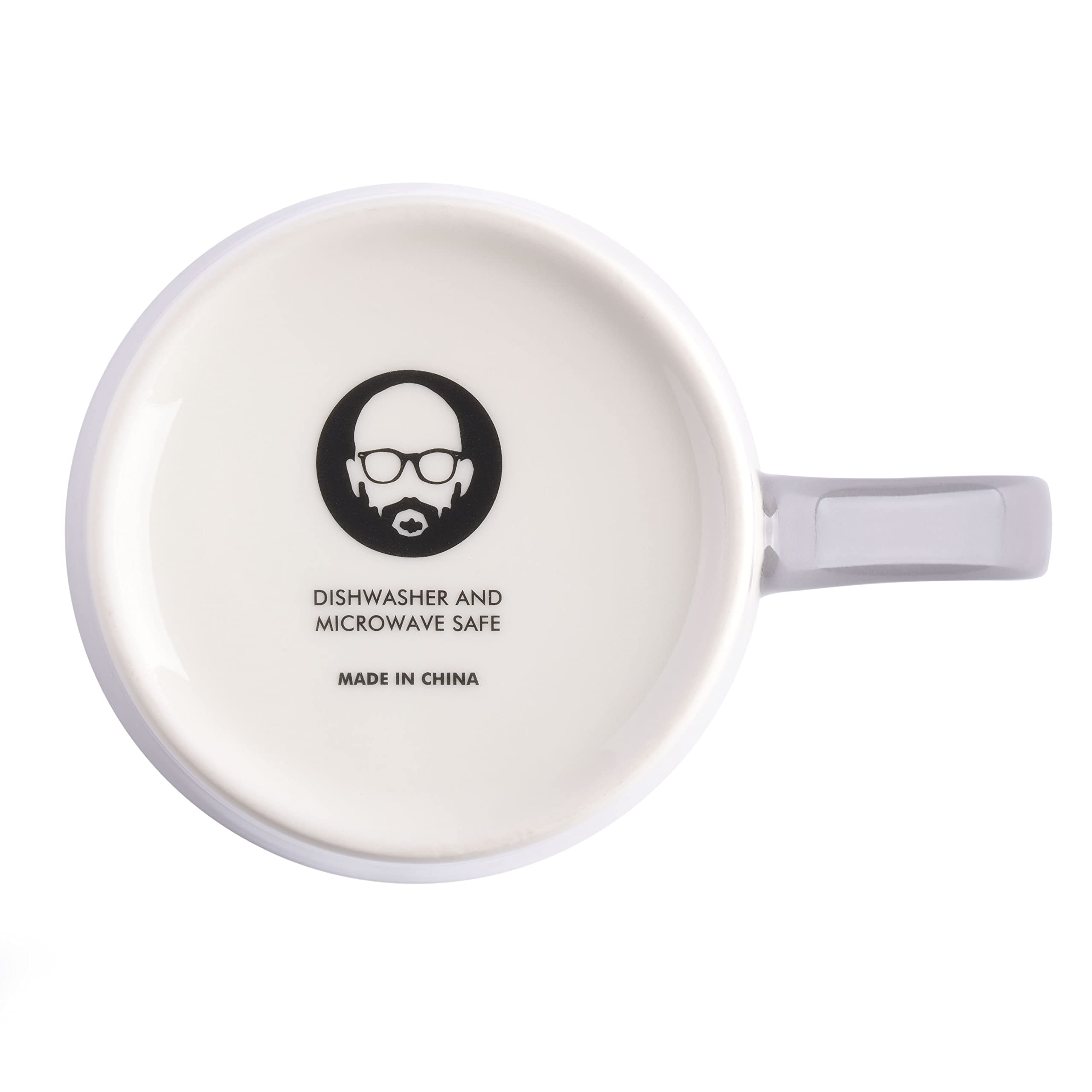 Babish Born and Bread Latte Tattoo Mug, 17oz