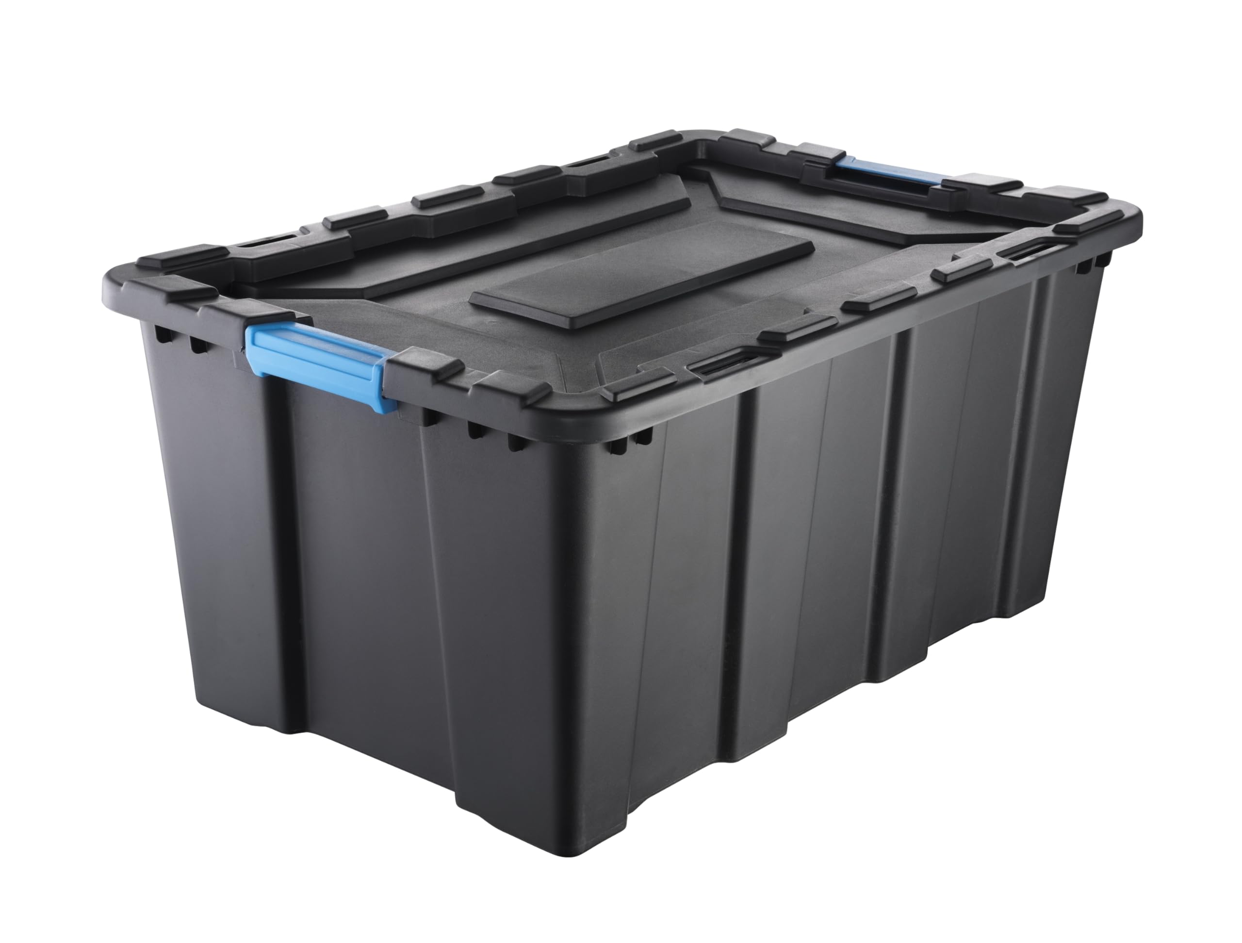 Inabox 100L Heavy Duty Container With Lid | Durable, Stackable And Secure Stoage Box | 100% Recycled Copp | Perfect For Home, Of