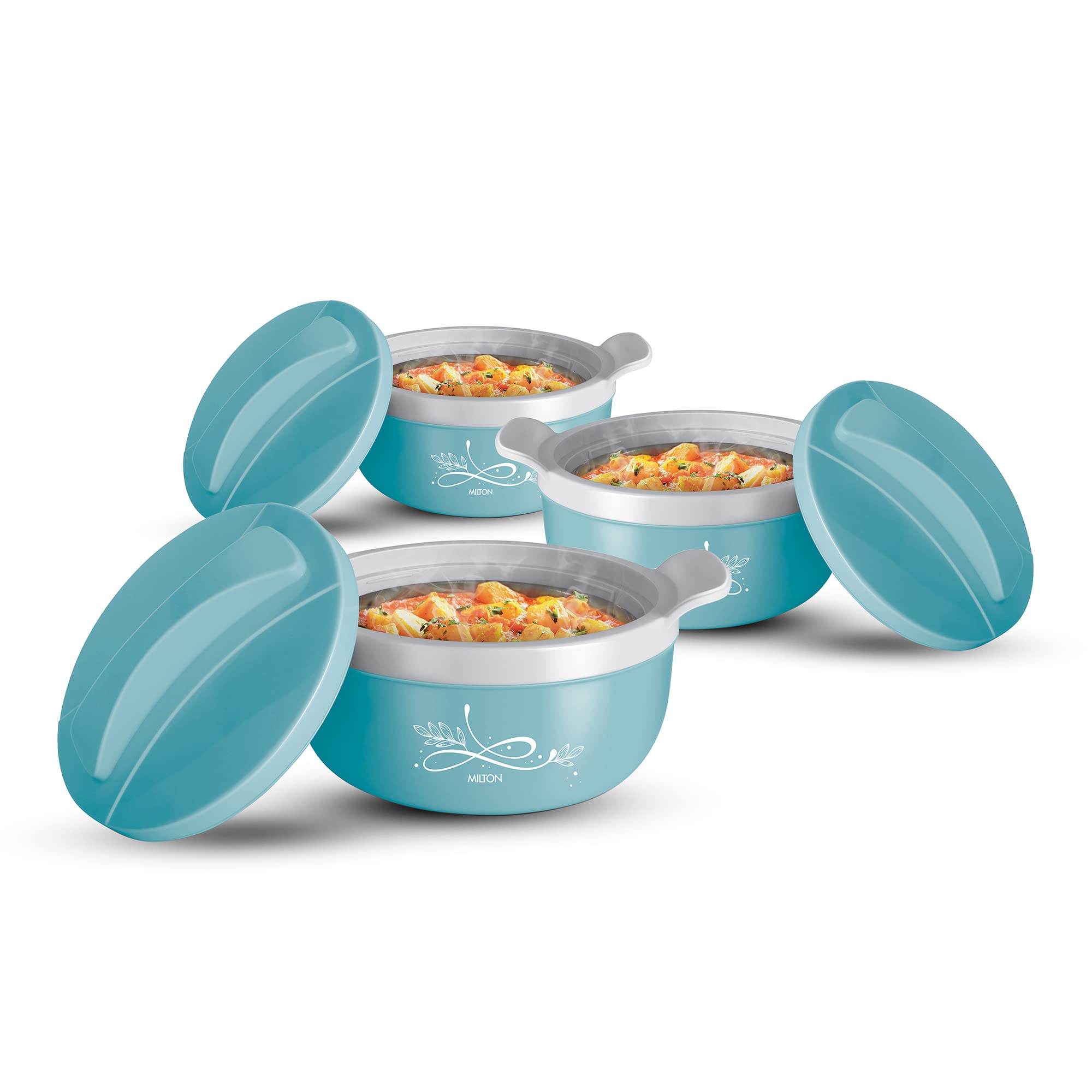 Milton Crave 1500 Inner Steel Casserole, 1380 Ml, Peach
