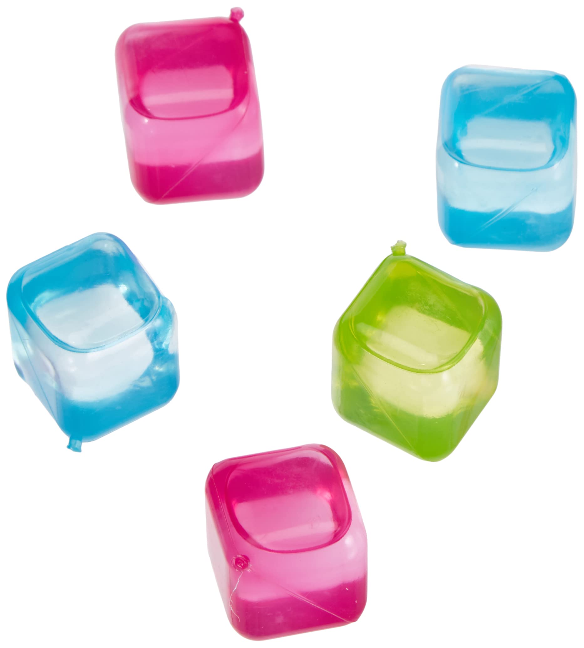 Kikkerland Reusable Ice cubes  Set of 30  Multicolor