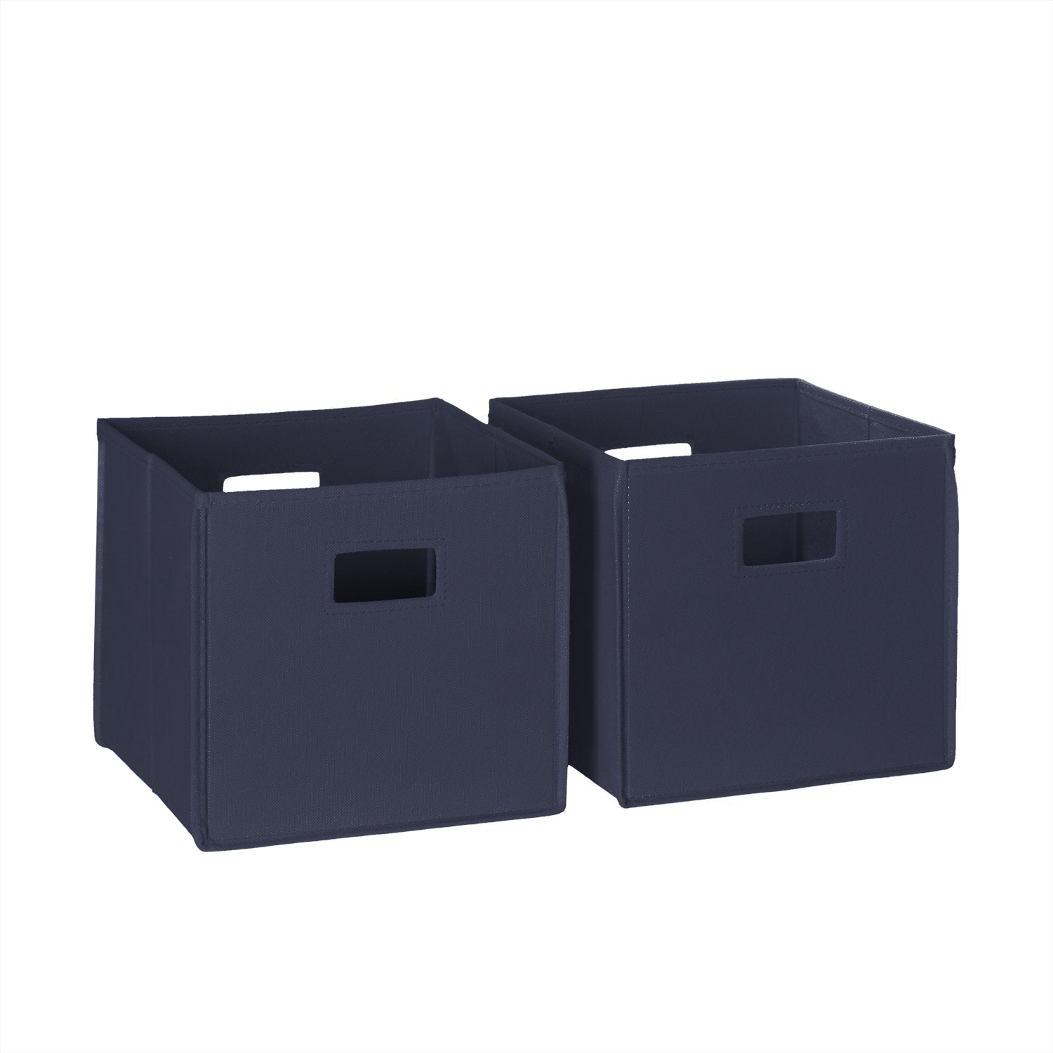 Riverridge 02-057 Folding Bin, Navy, 2 Piece