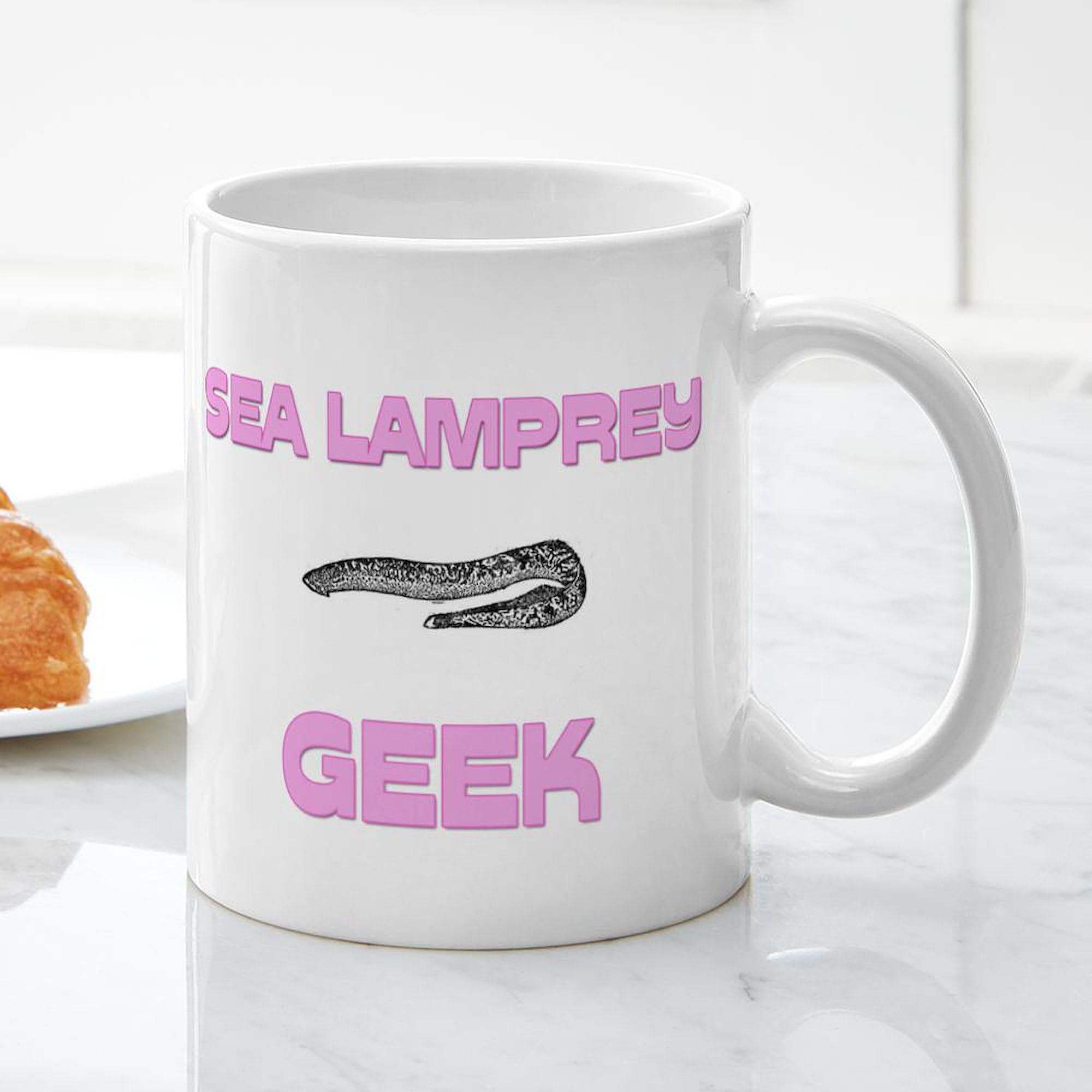CafePress Sea Lamprey Geek Mug 11 oz (325 ml) Ceramic Coffee Mug