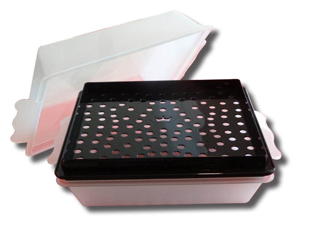 King Kooker 1113Bk Plastic Breader Box With Sifter, One Size, Multi