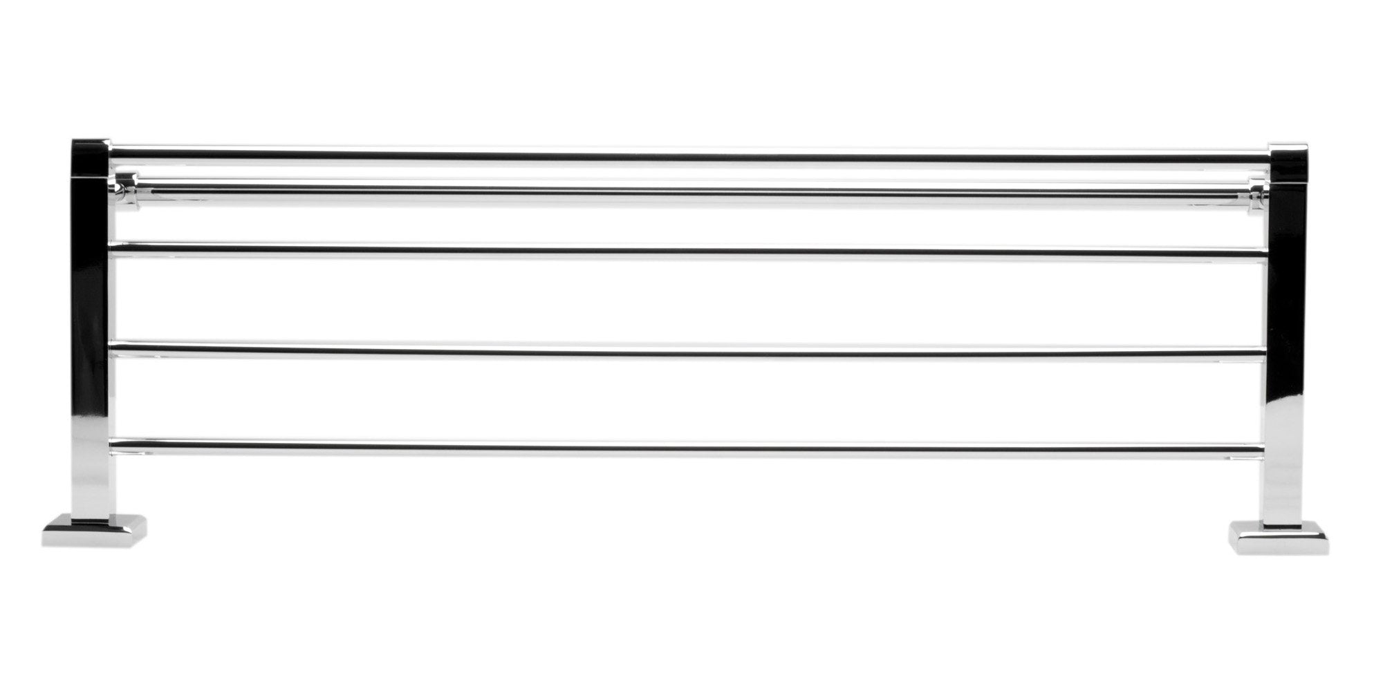 Alfi Brand Ab9596 Towel Bar & Shelf Bathroom Accessory, 24'', Polished Chrome