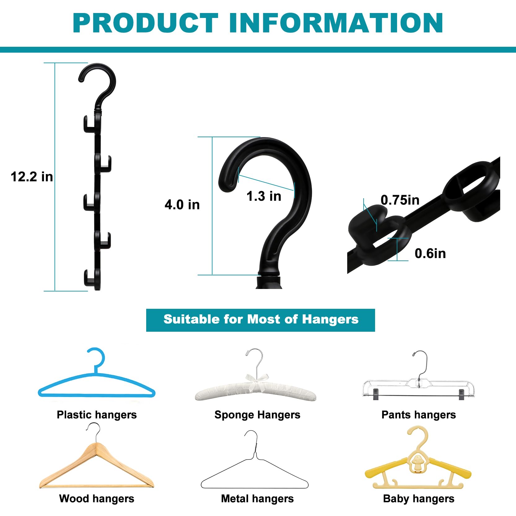 Closet Organizers And Storage,Upgraded Organization And Storage Clothes Hanger,10 Pack College Dorm Room Essentials,Sturdy Space