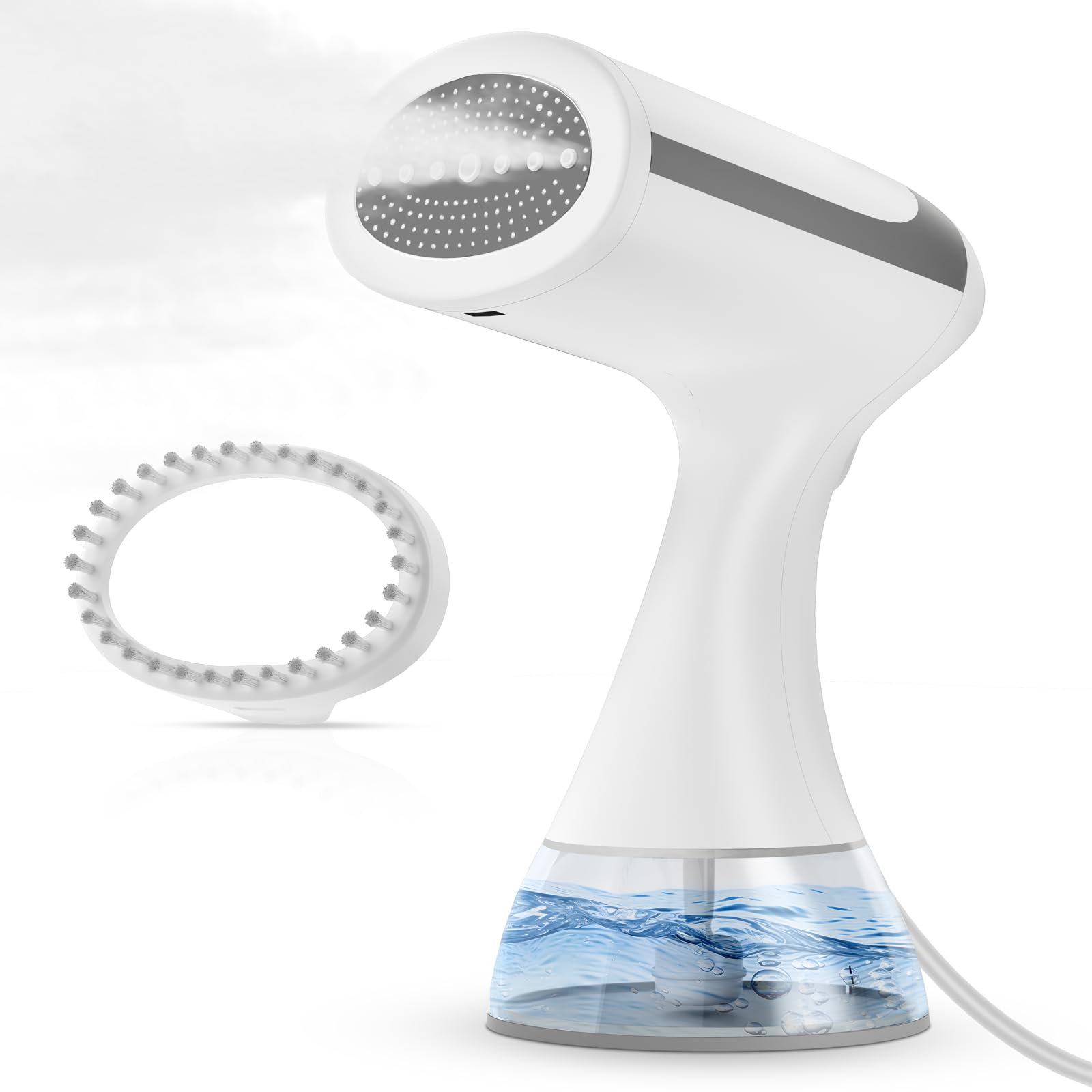 Steamer For Clothes, 1500W Powerful Handheld Clothes Steamer, Garment Steam Iron, Wrinkles Remover For Garment, Curtain And Bedd