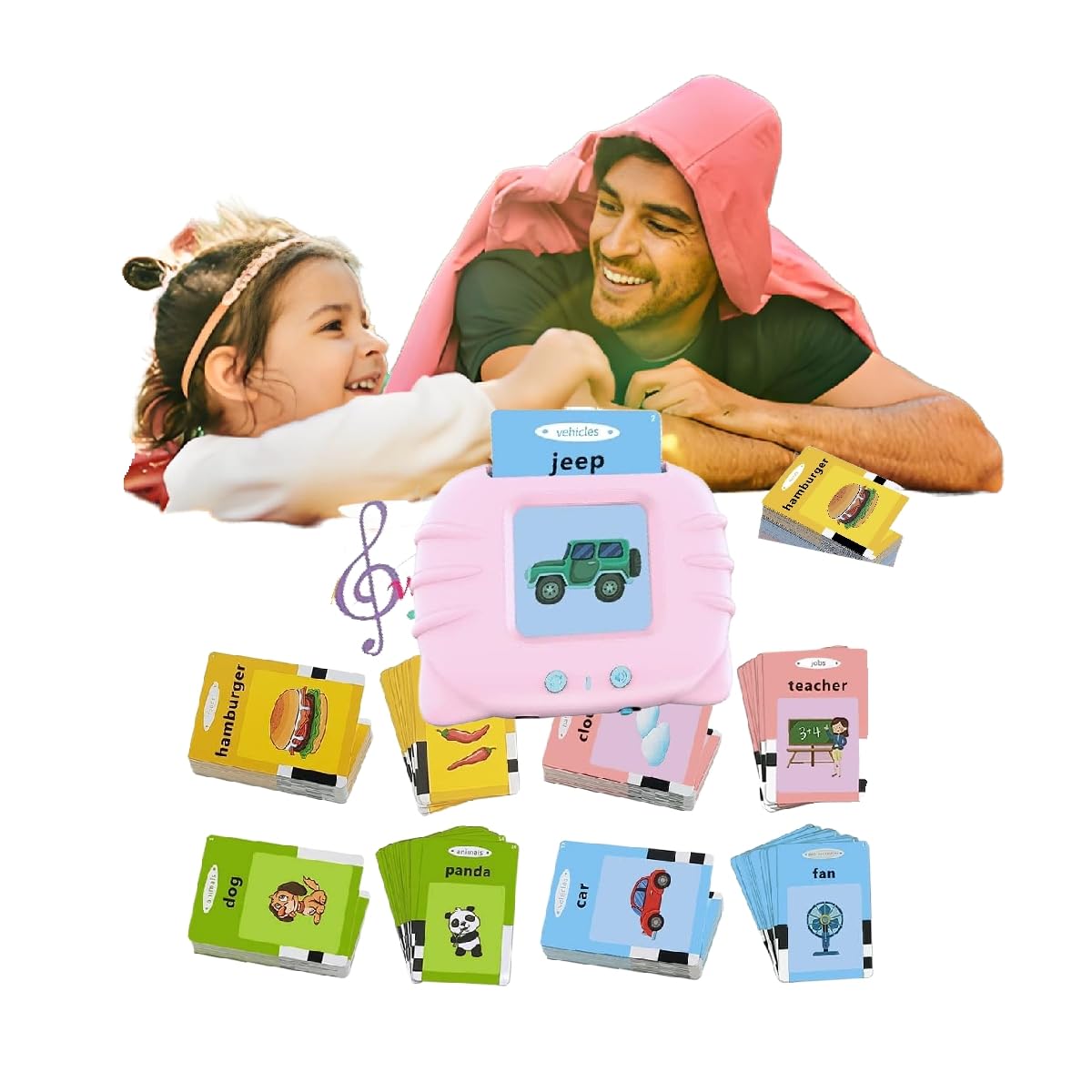 Satxtrem Children Preschool Cards For 2 3 4 5 6 Kids, Pocket Speech Autism Sensory Toys For Autistic Children, Toddler Learning