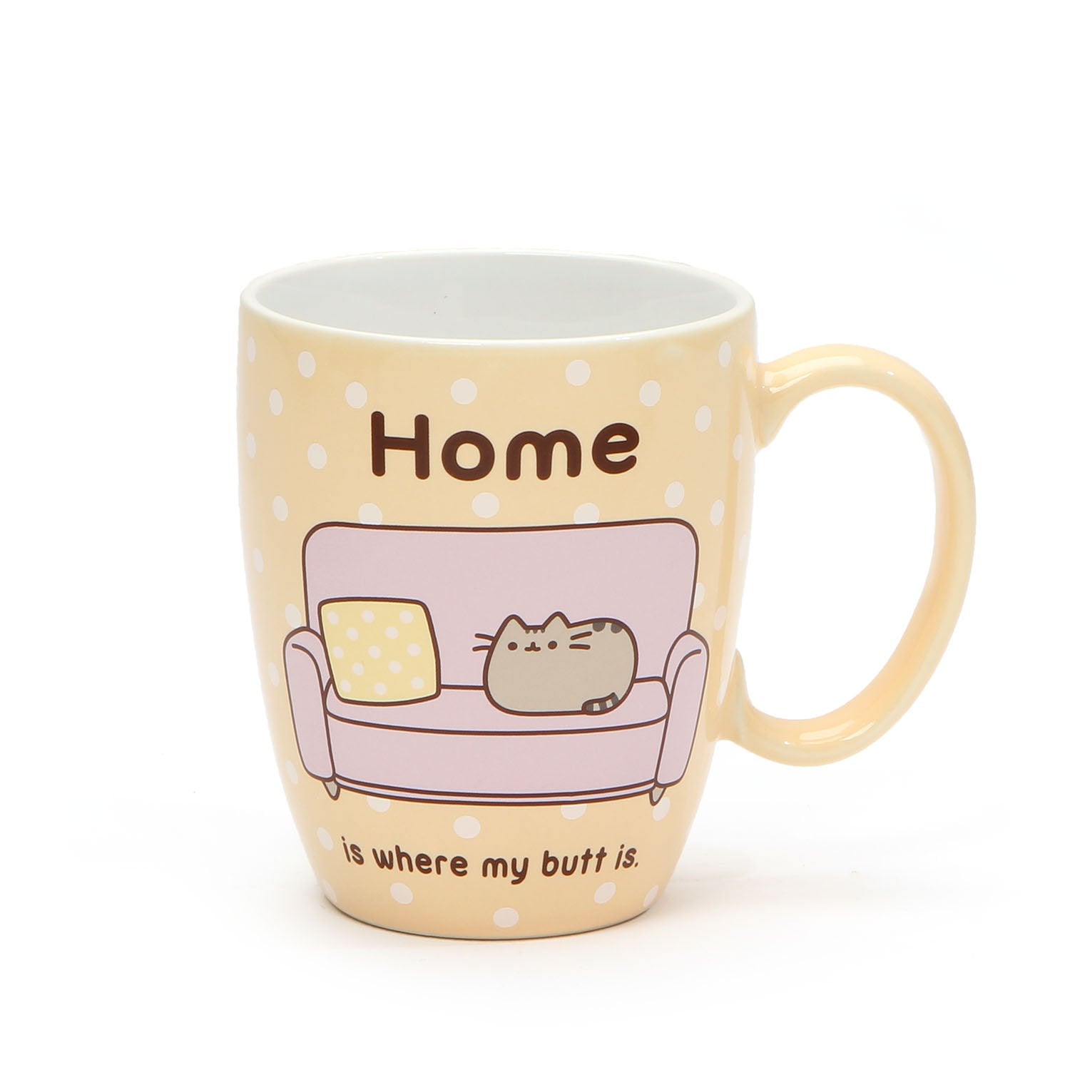 Pusheen by Our Name is Mud Pusheen at Home    Stoneware Coffee Mug, 12 oz.