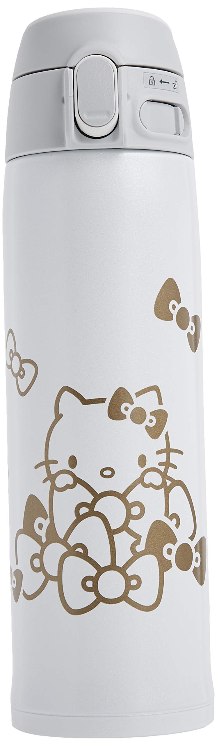 Zojirushi Sm-Ta48Ktwa Stainless Steel Vacuum Insulated Mug, 16-Ounce, Hello Kitty White