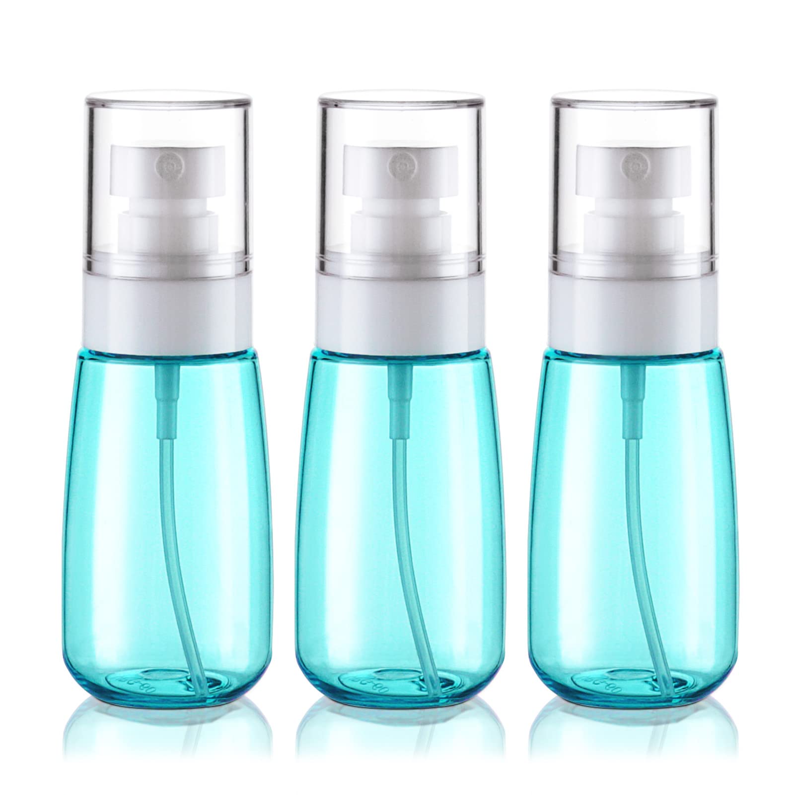 Cosywell Spray Bottle For Hair Tsa Approved 2Oz 60Ml 3 Pack Leak Proof Travel Spray Bottle Empty Refillable Small Spray Bottles