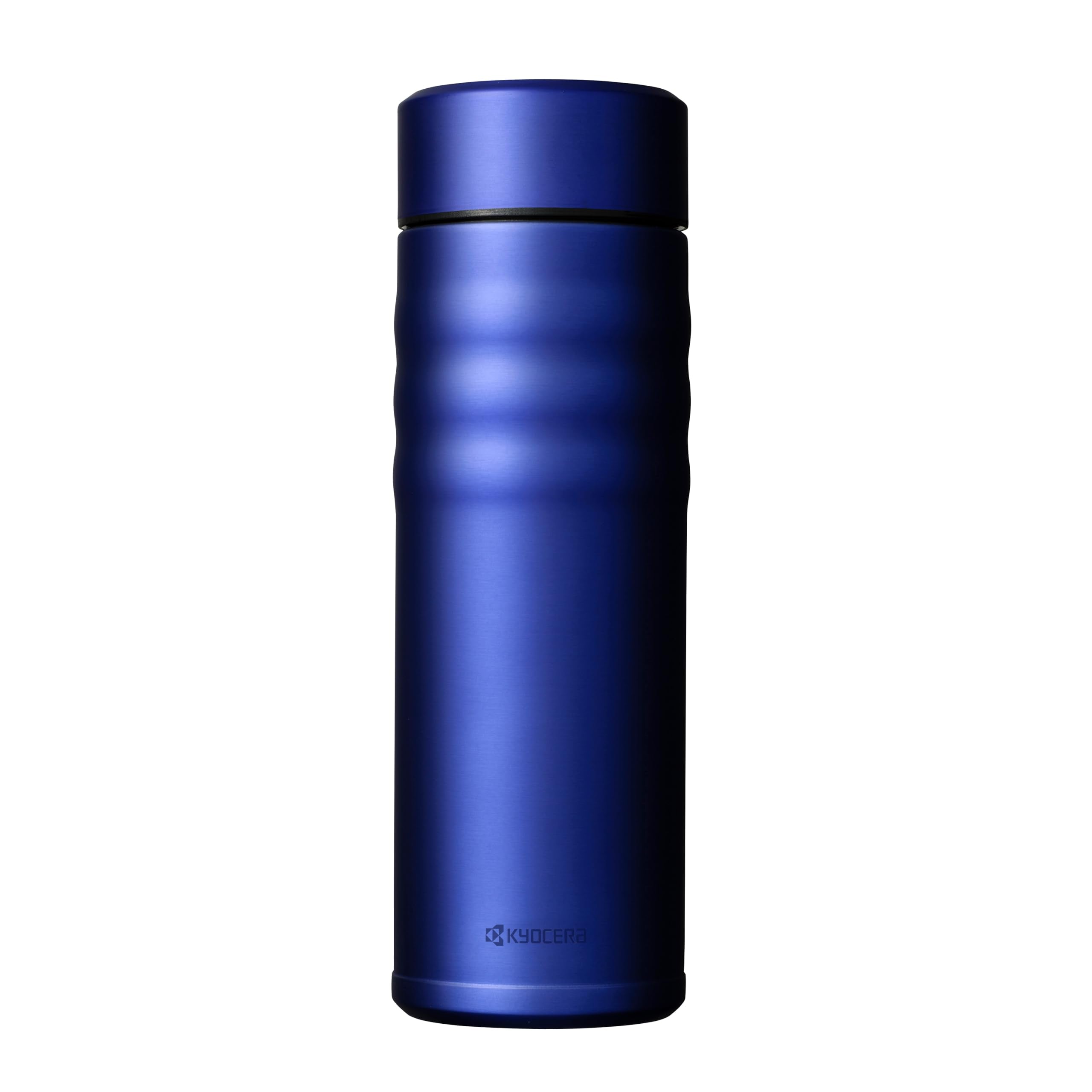 KYOCERA 17oz. Ceramic Coated Interior, Double Wall Vacuum Insulated, Stainless Steel Travel MugMatte Blue