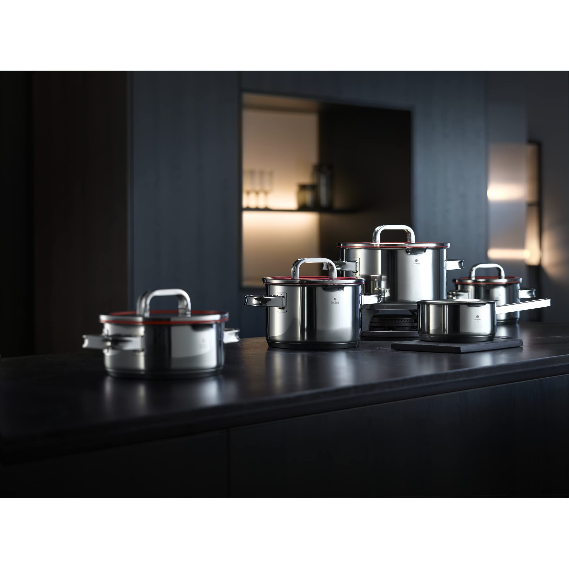 WMF Function 4 Stainless Steel Saucepan 1.5-quart