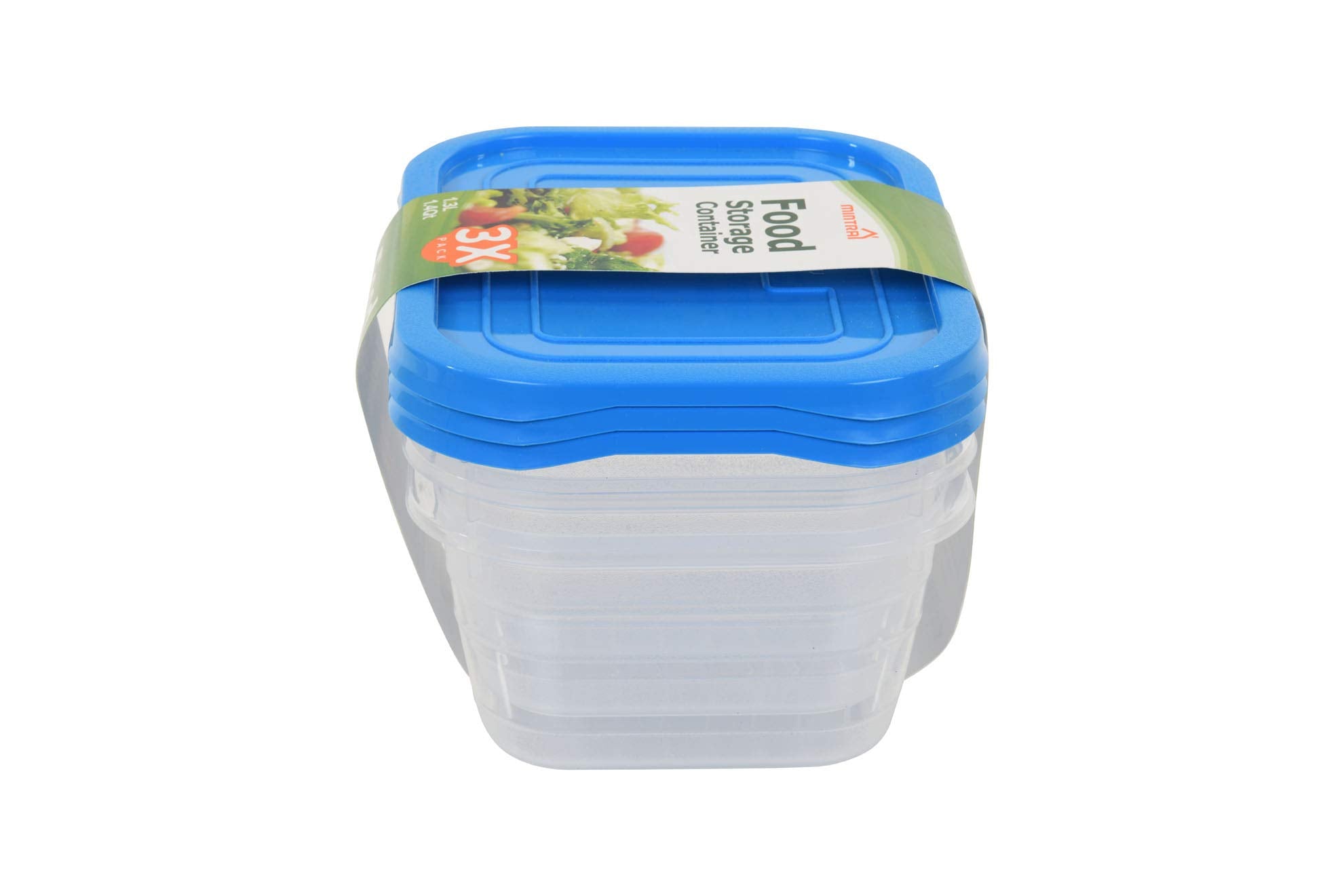 Mintra Home Storage Containers (Blue) - 1.3L