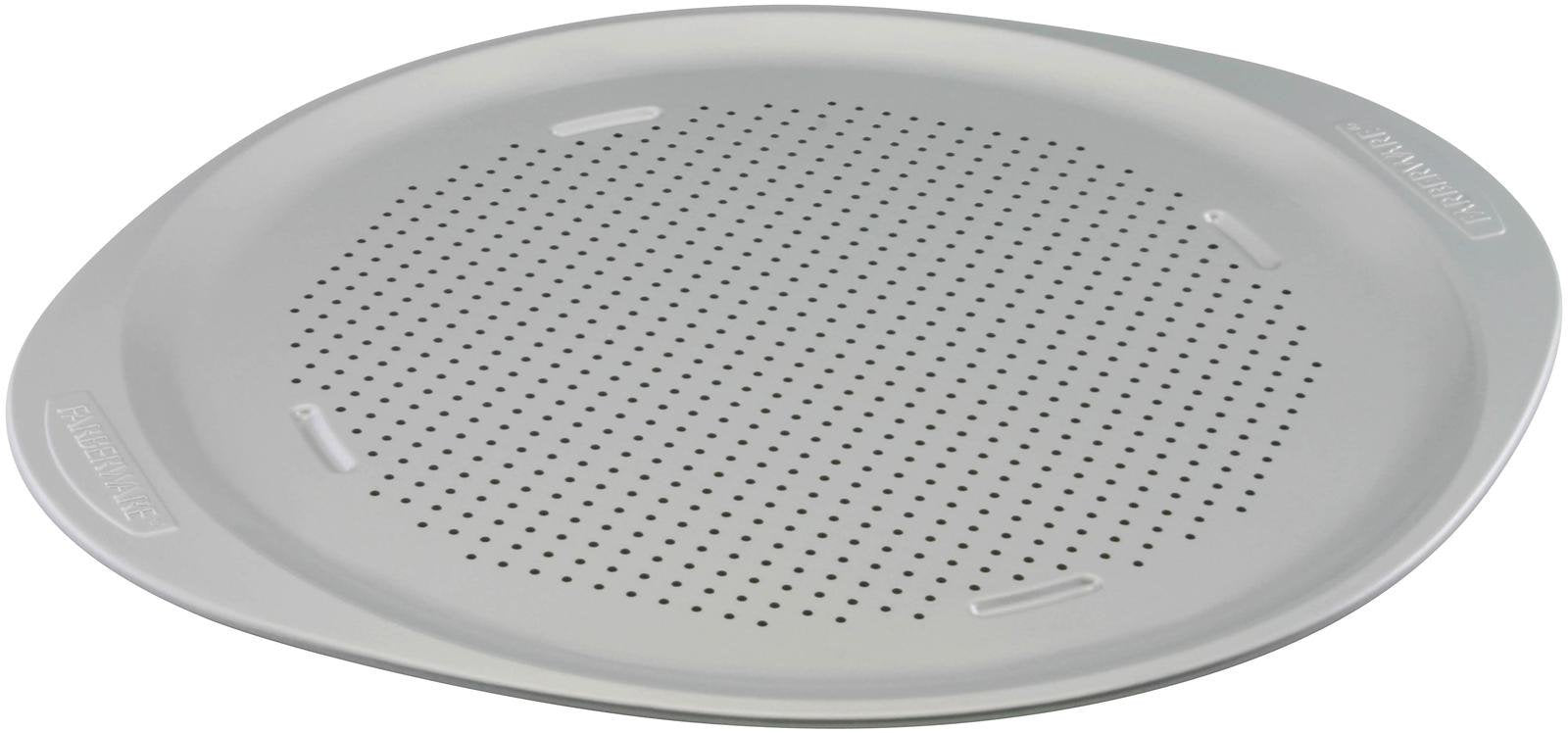 Farberware Insulated Nonstick Bakeware 155-Inch Round Pizza Pan, Light Gray