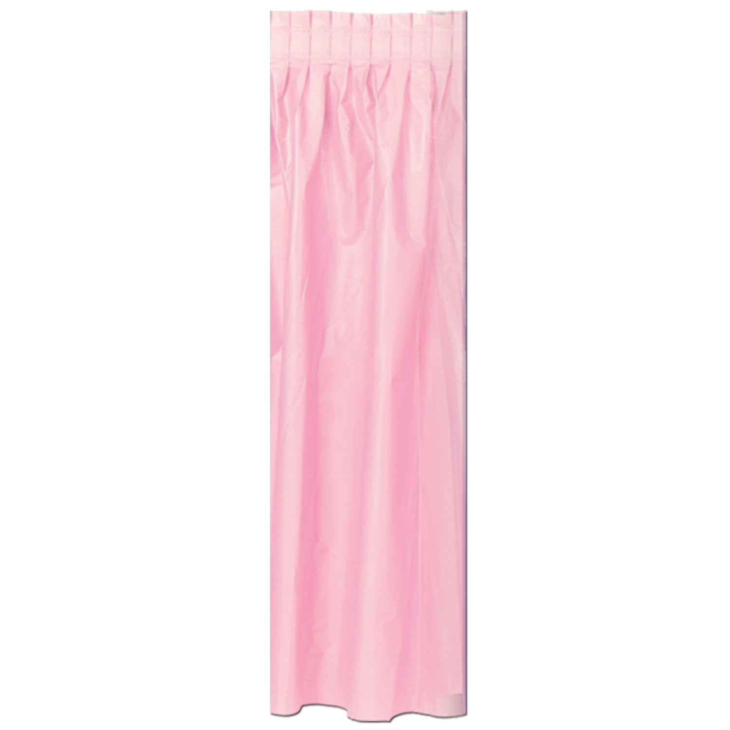 Masterpiece Plastic Table Skirting (pink) Party Accessory (1 count) (1/Pkg)