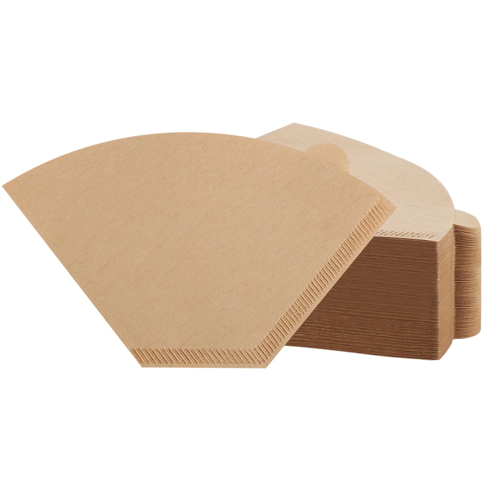 400 Count Cone Coffee Filters #2, 2 Coffee Filters Unbleached Natural Brown Disposable Coffee Filter Compatible With Pour Over A