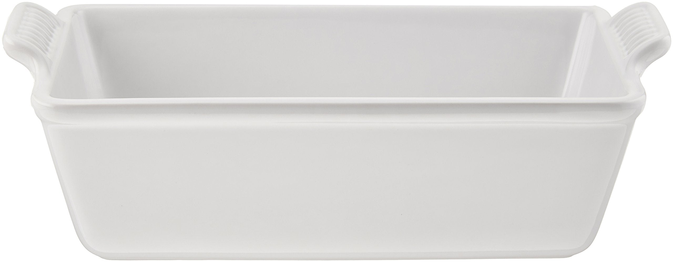 Le Creuset Stoneware Heritage Loaf Pan, 9'' X 5'' X 3'' (1.5 Qt.), White