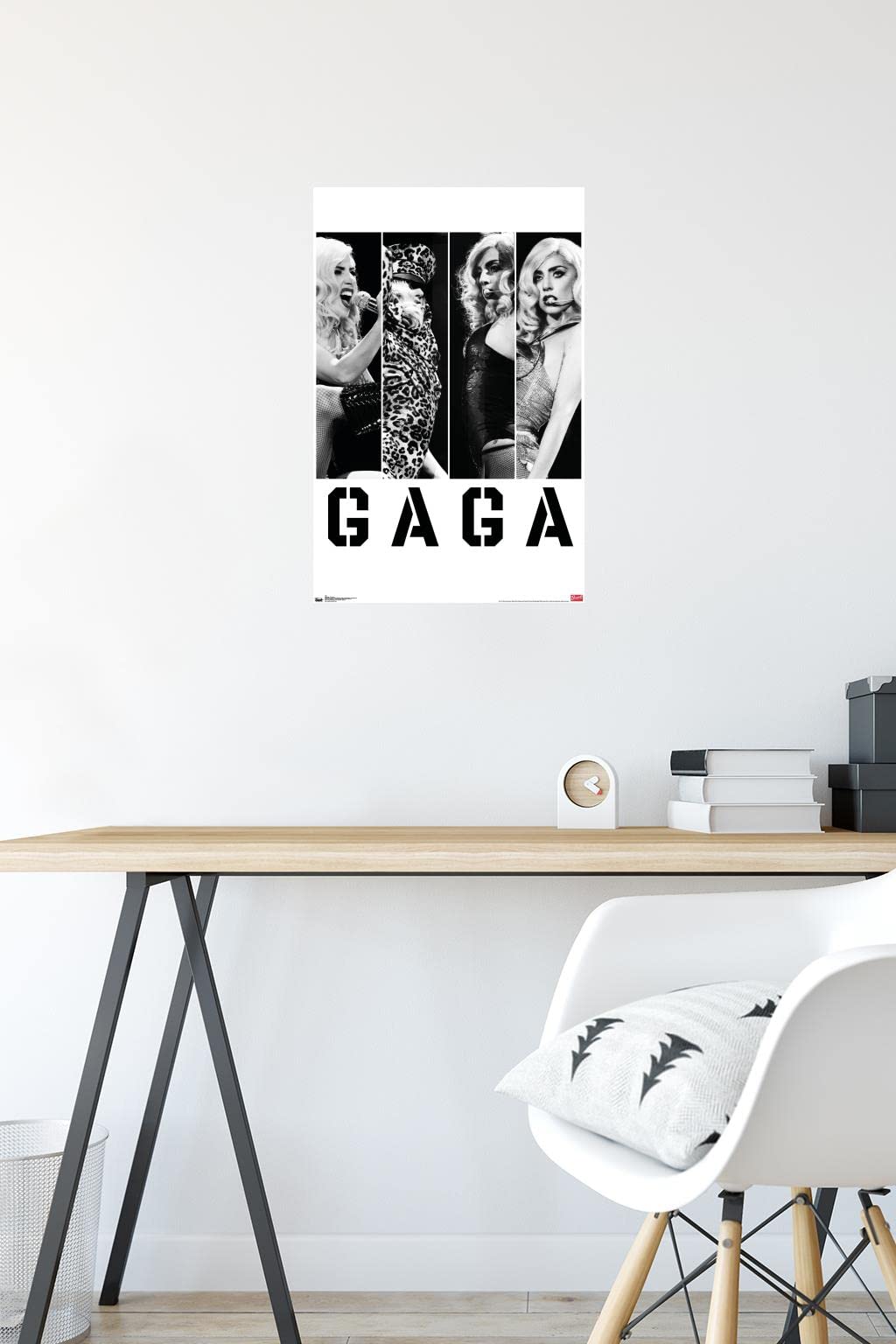 Trends International Lady Gaga - Photo Bars Wall Poster, 14.725'' X 22.375'', Premium Unframed Version