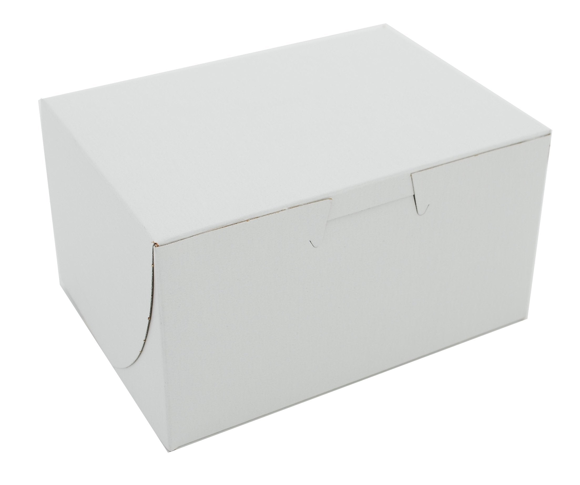 Sct White One-Piece Non-Window Bakery Boxes, 4 X 2 X 5.5, White, Paper, 250/Carton