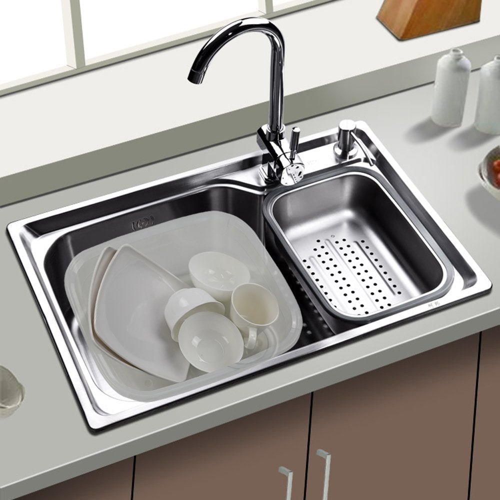 Ramddy Plastic Dish Pan 14 Quart, Set Of 4