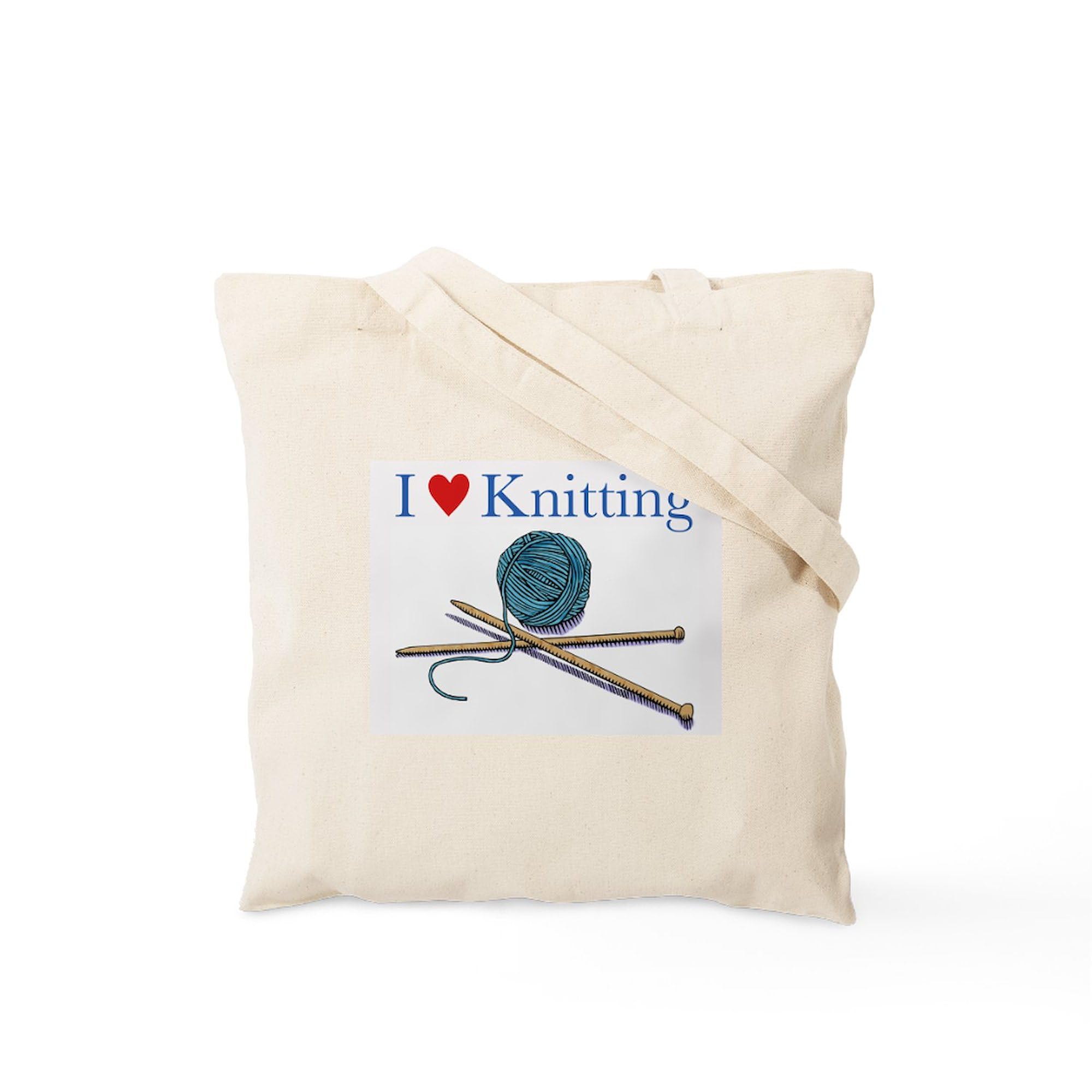 Cafepress Nana'S Knitting Tote Bag Natural Canvas Tote Bag, Reusable Shopping Bag