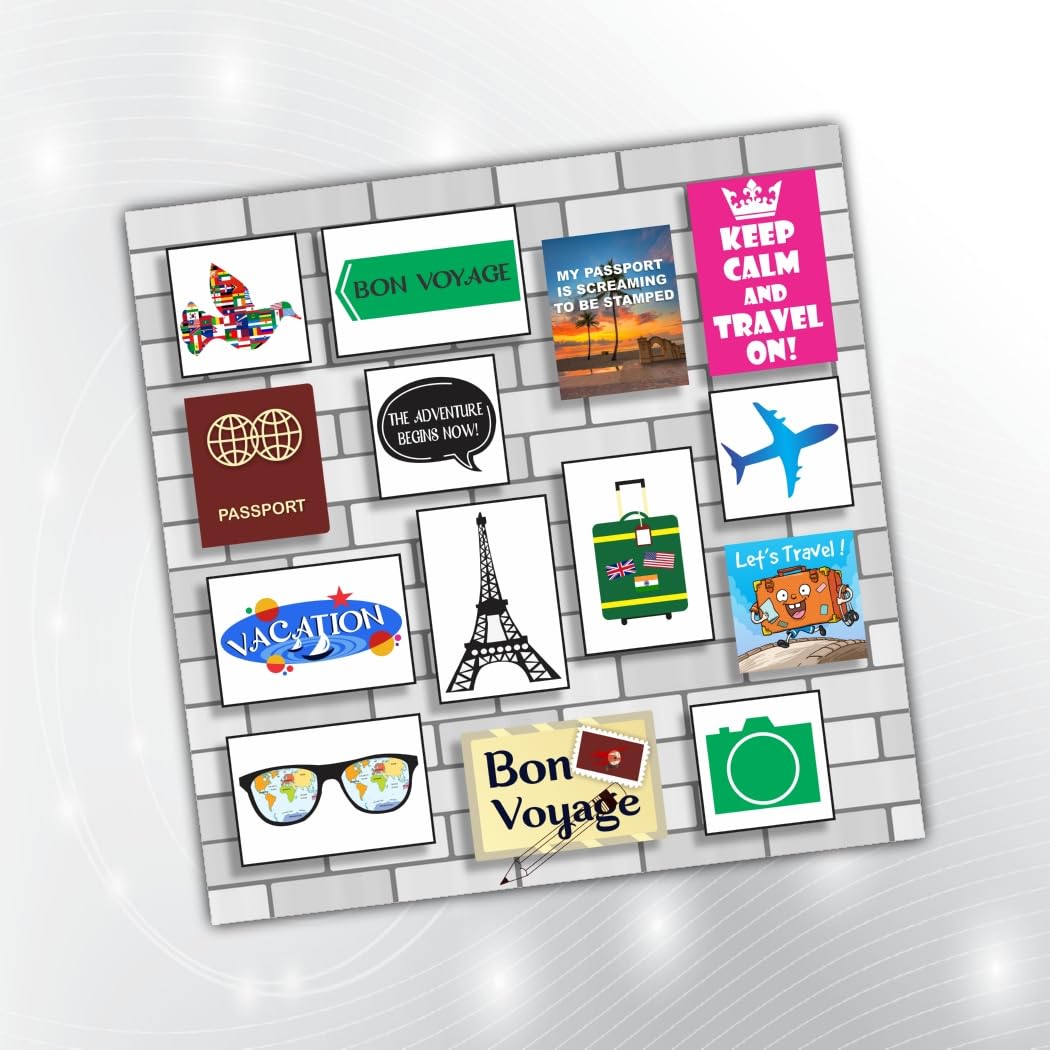 PartyStuff Paris Theme Props  Paris Party Props (14 Cards)