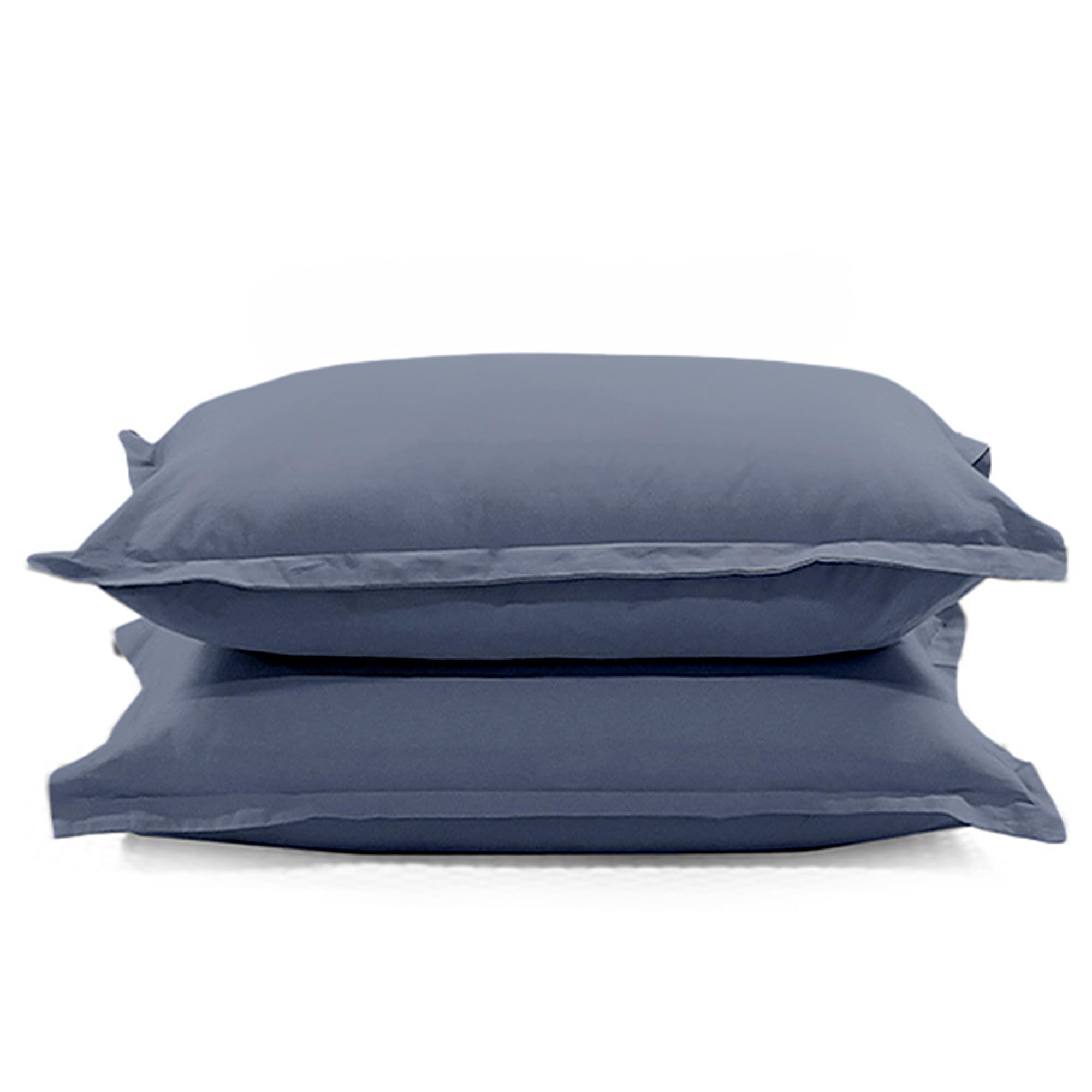 Sleepycat Cotton Pillow Case With Envelope Closure - Pack Of 2 | Coloured With Azo-Free Dyes And Oeko-Tex Certified | Machine Wa