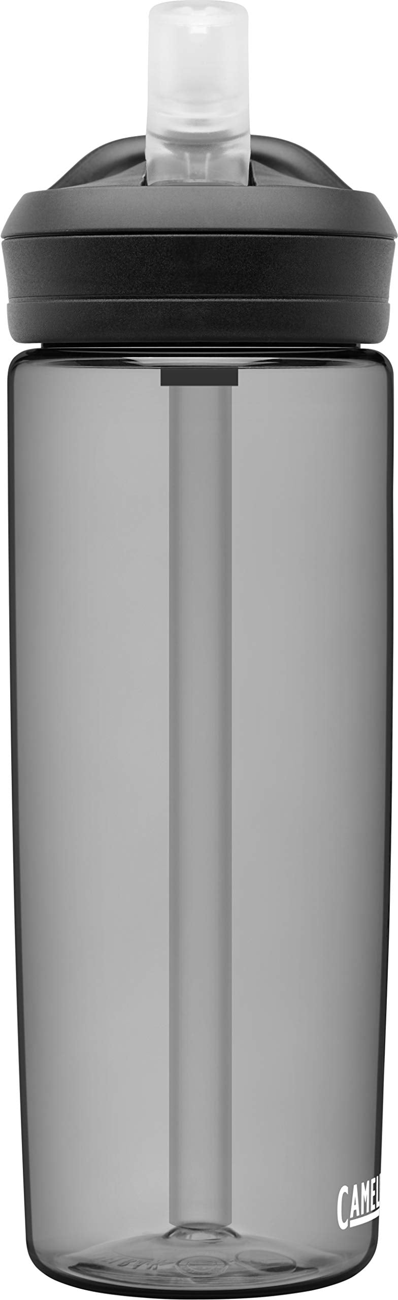 Camelbak Eddy+ Water Bottle With Tritan Renew - Straw Top 20Oz, Charcoal
